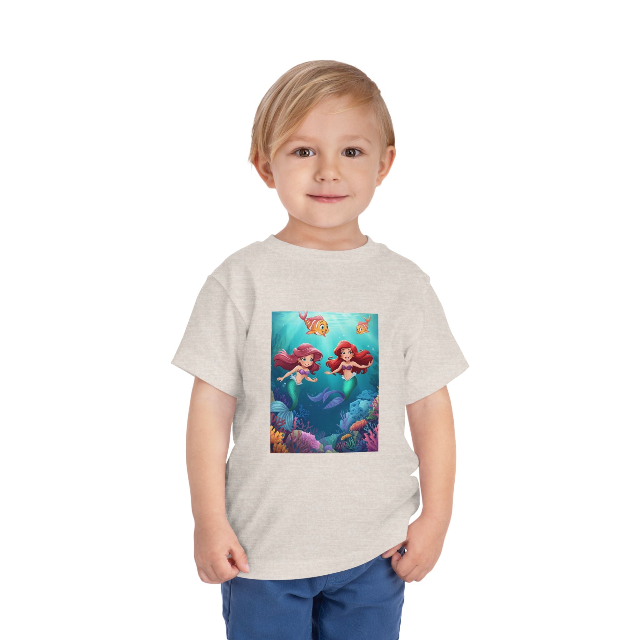 Mermaid Toddler Short Sleeve Tee