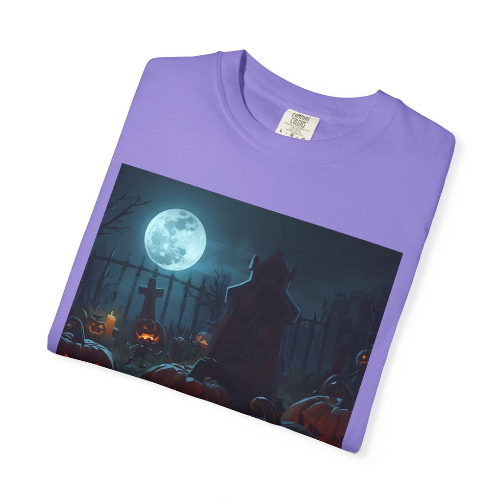 Halloween Pumpkin Unisex T-Shirt, Spooky Shirt, Fall Apparel, Halloween Costume, Casual Wear, Party Shirt