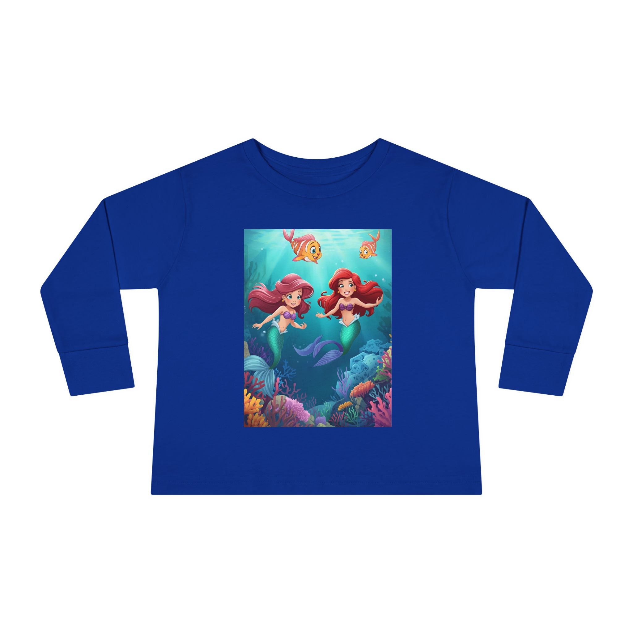 Mermaid Toddler Long Sleeve Tee