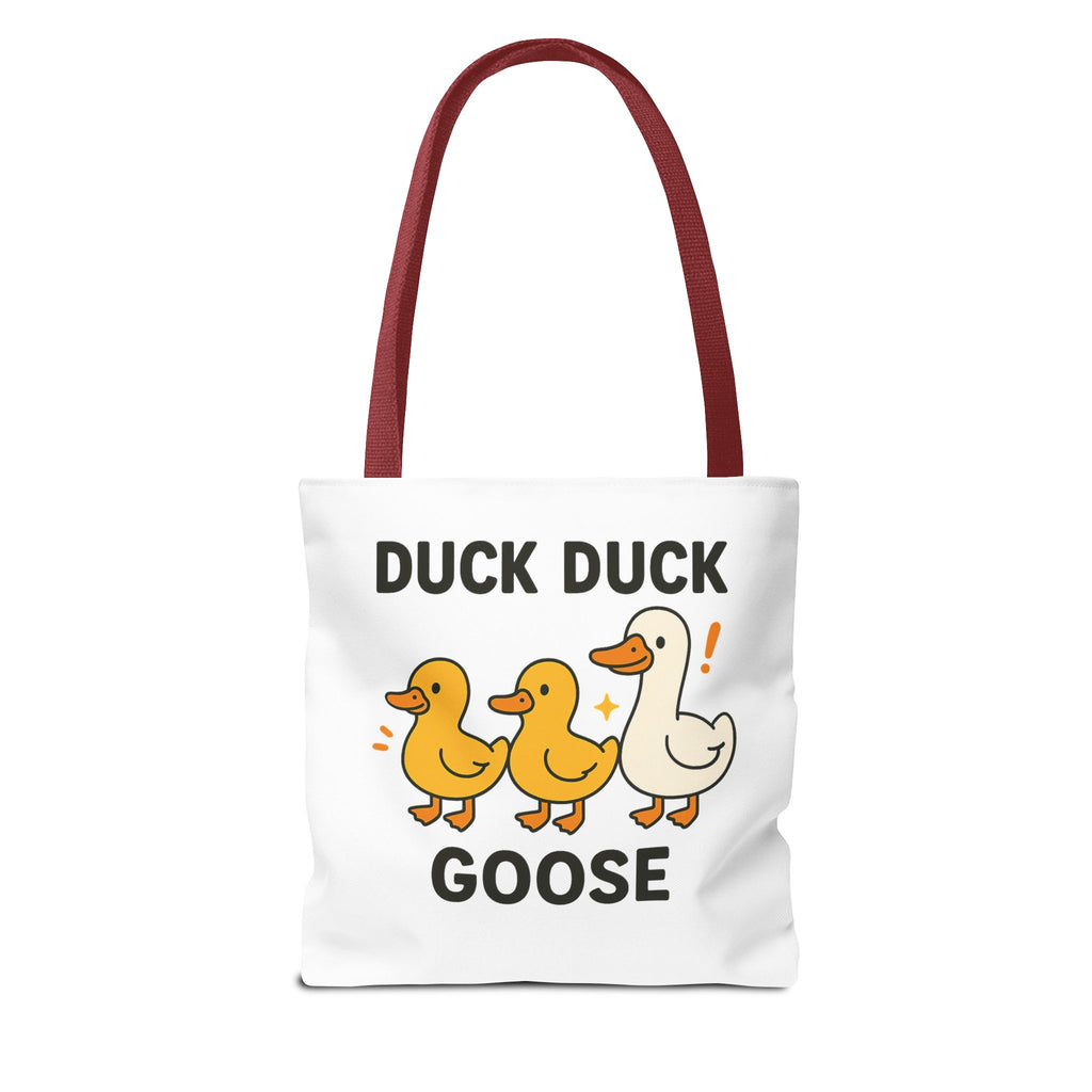 Playful Duck Duck Goose Tote Bag