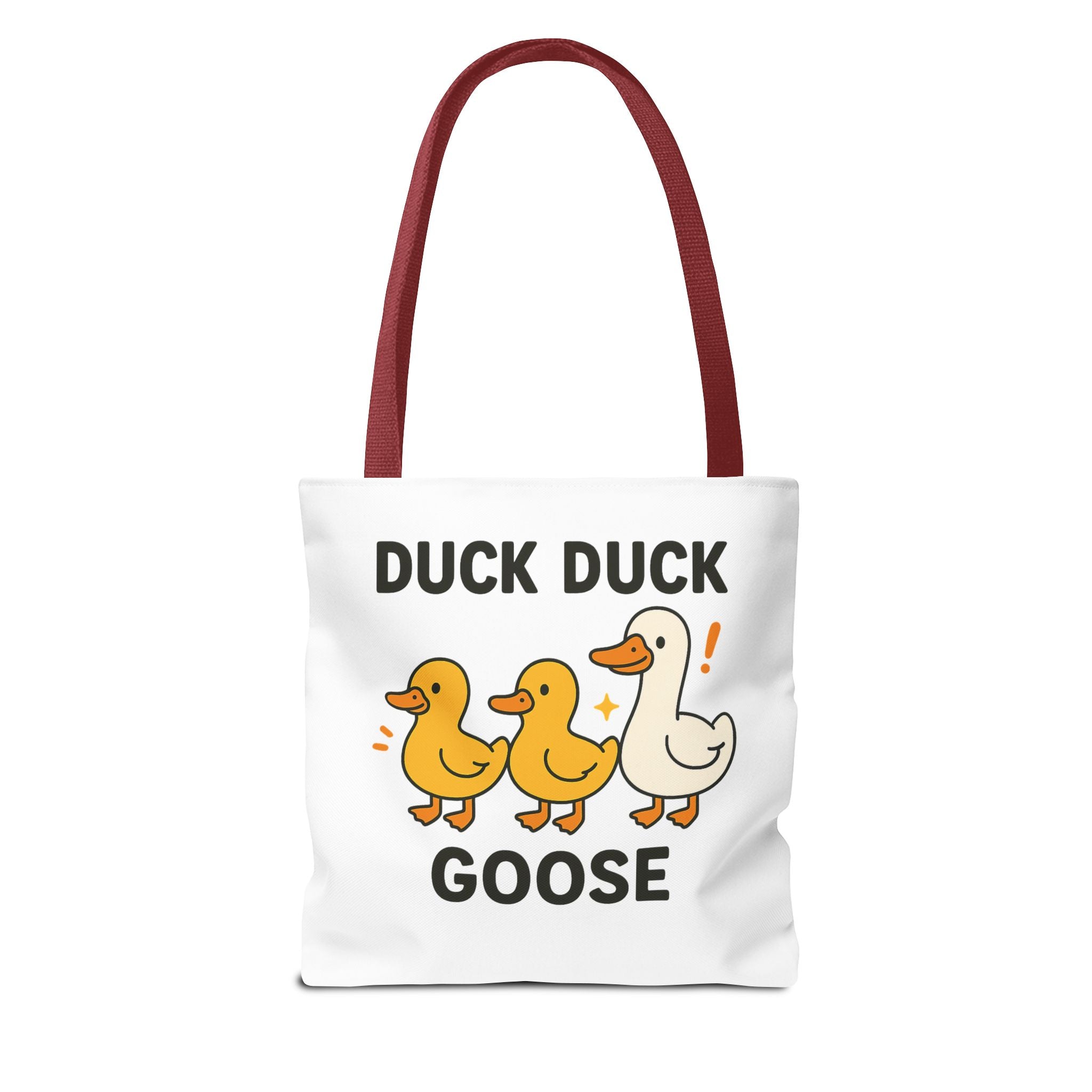 Playful Duck Duck Goose Tote Bag