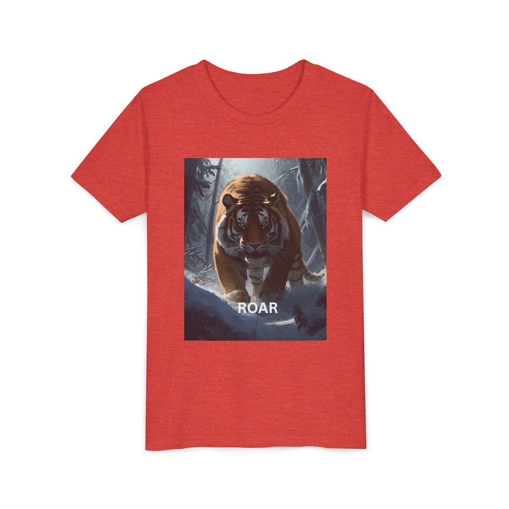 Tiger Roar Snow Youth Short Sleeve Tee