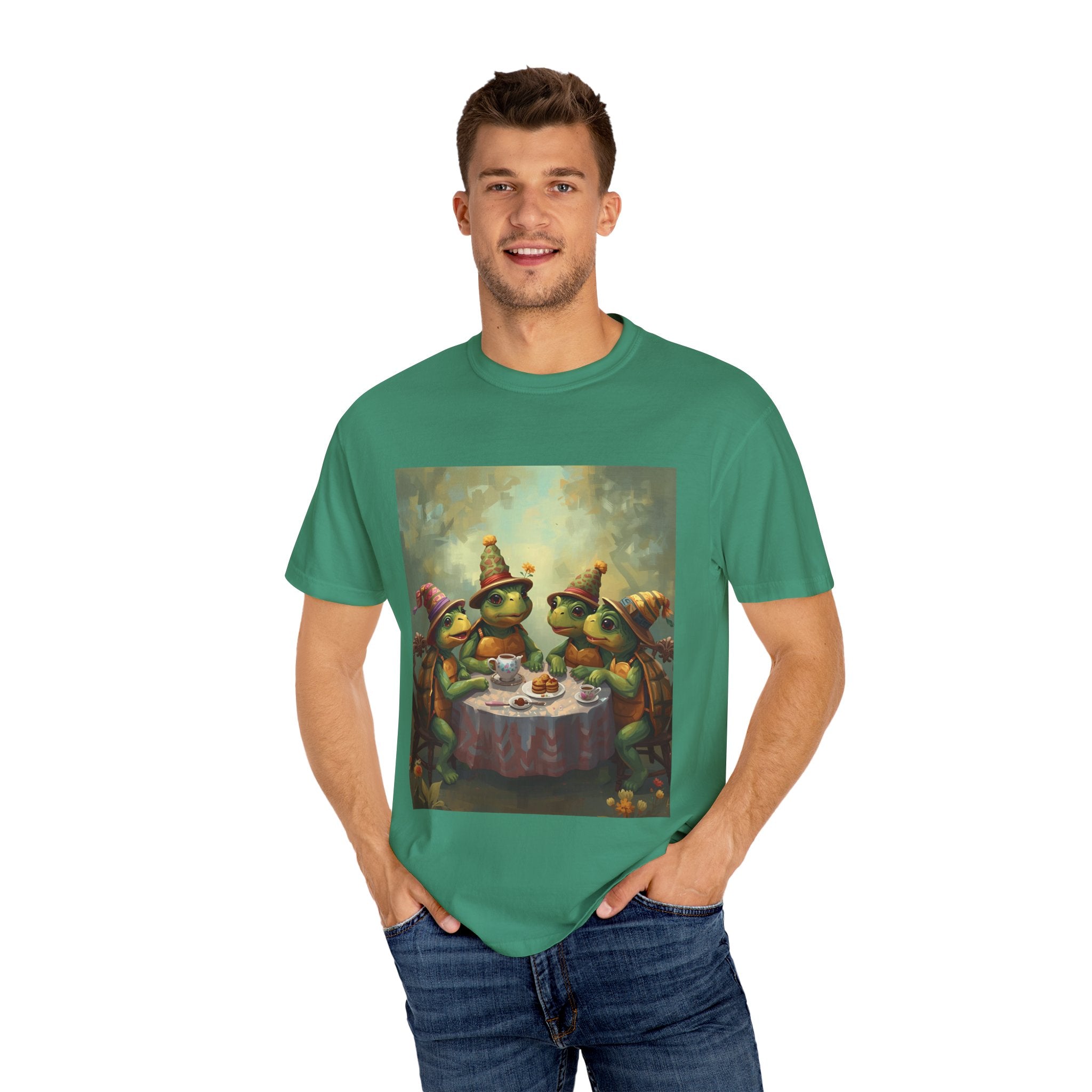 Whimsical Turtle Tea Party Unisex T-shirt | Fun Graphic Tee for Nature Lovers | Great Gift for Birthdays, Anniversaries, Holidays, [...]