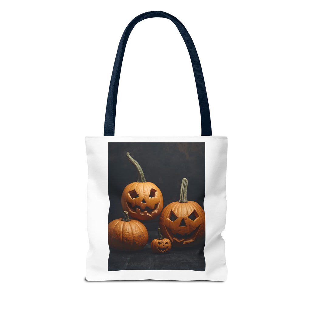 Spooky Halloween Pumpkin Tote Bag (AOP)
