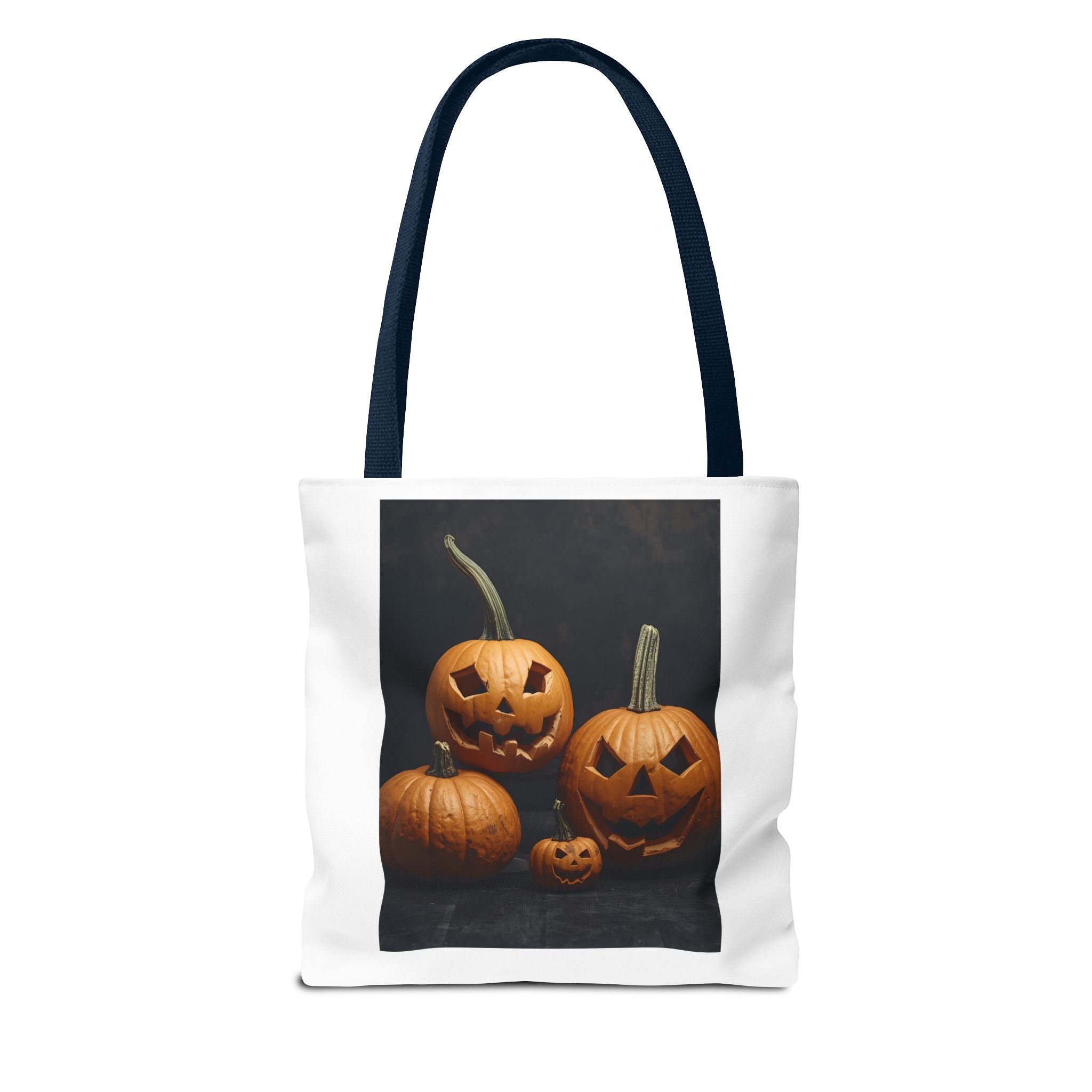 Spooky Halloween Pumpkin Tote Bag (AOP)
