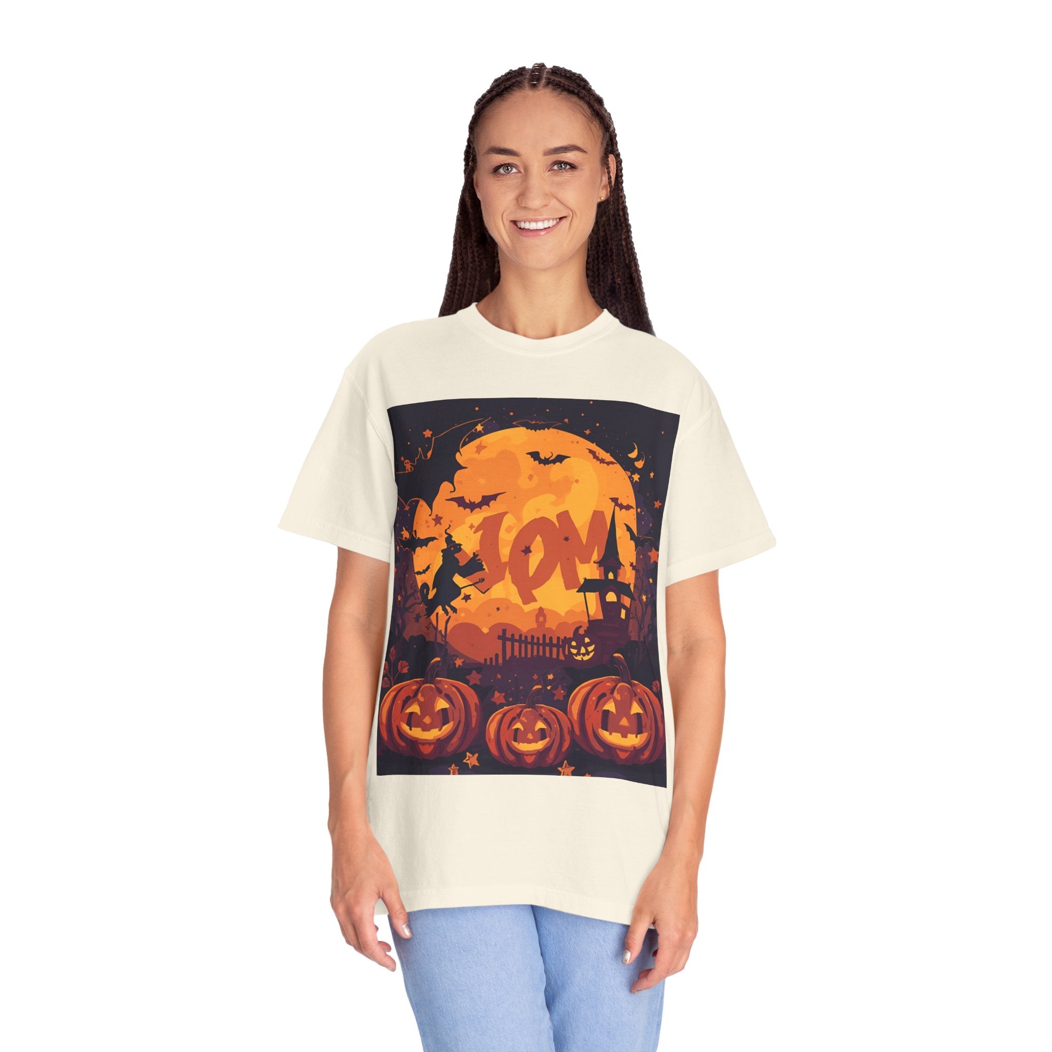 Halloween Pumpkin Graphic Tee, Unisex T-shirt, Spooky Shirt, Pumpkin Shirt, Fall Fashion, Halloween Costume, Autumn Apparel
