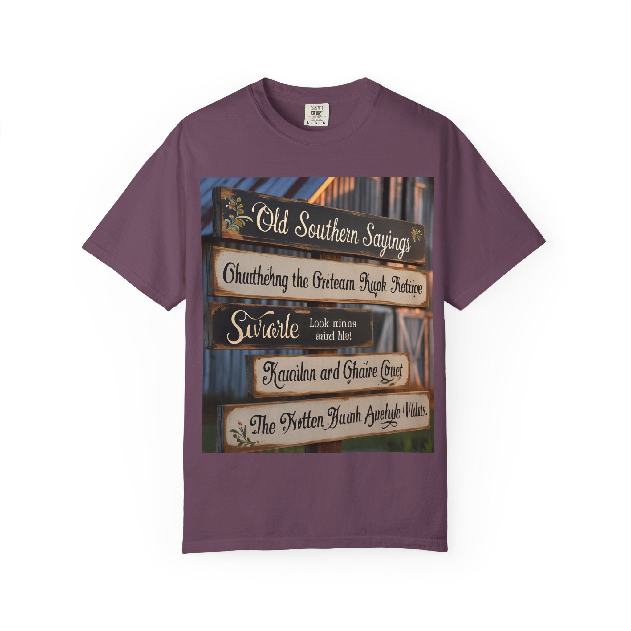 Old Southern Sayings Crossing Unisex T-shirt, Southern Pride Tee, Gift for Her/Him, Casual Wear, Vintage Style Shirt, Summer Wardrobe Essential