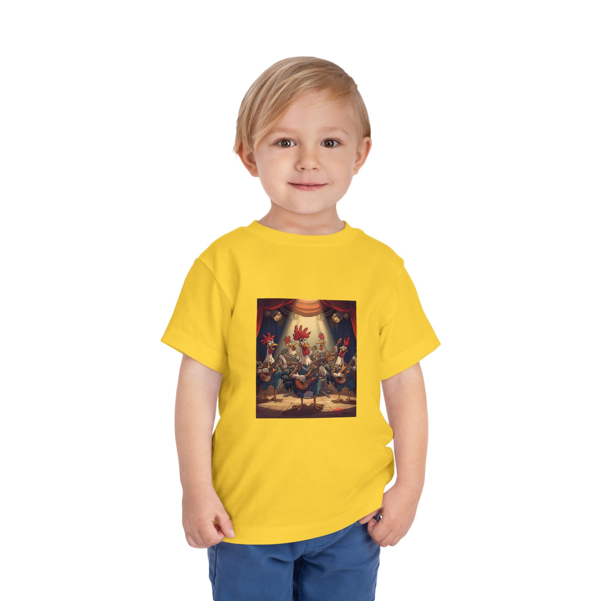 Chicken Funny Toddler Short Sleeve Tee