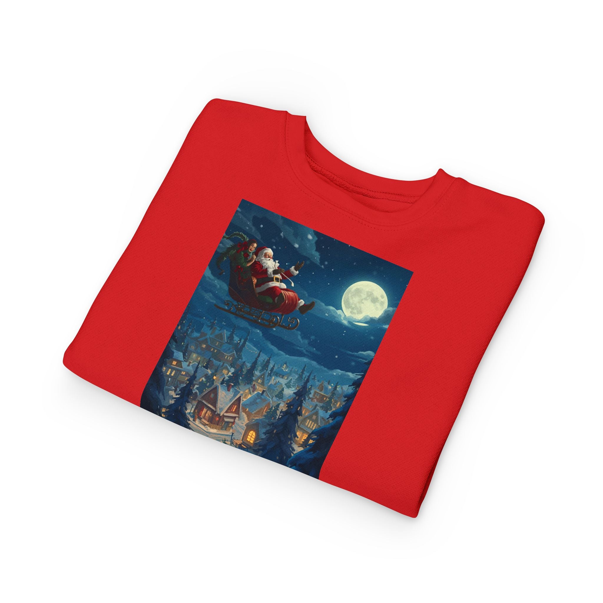 Santa Christmas Toddler Sweatshirt