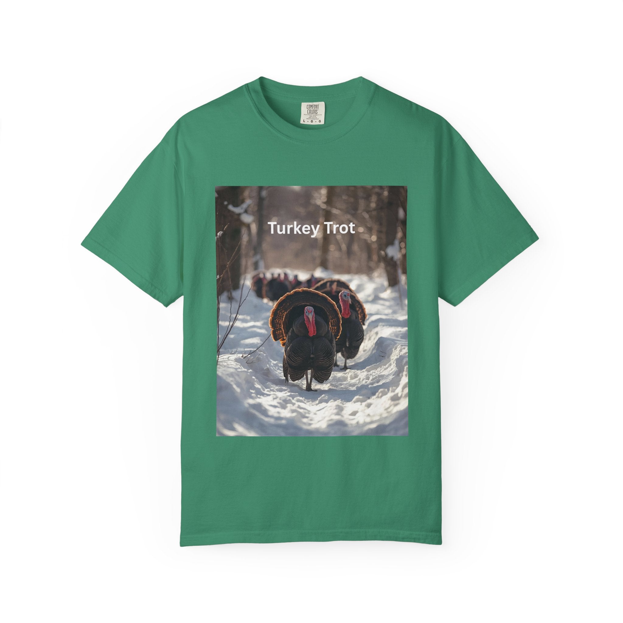 Turkey Trot Unisex T-Shirt, Thanksgiving Shirt, Holiday Apparel, Cozy Fall T-Shirt, Turkey Day Outfit, Casual Wear