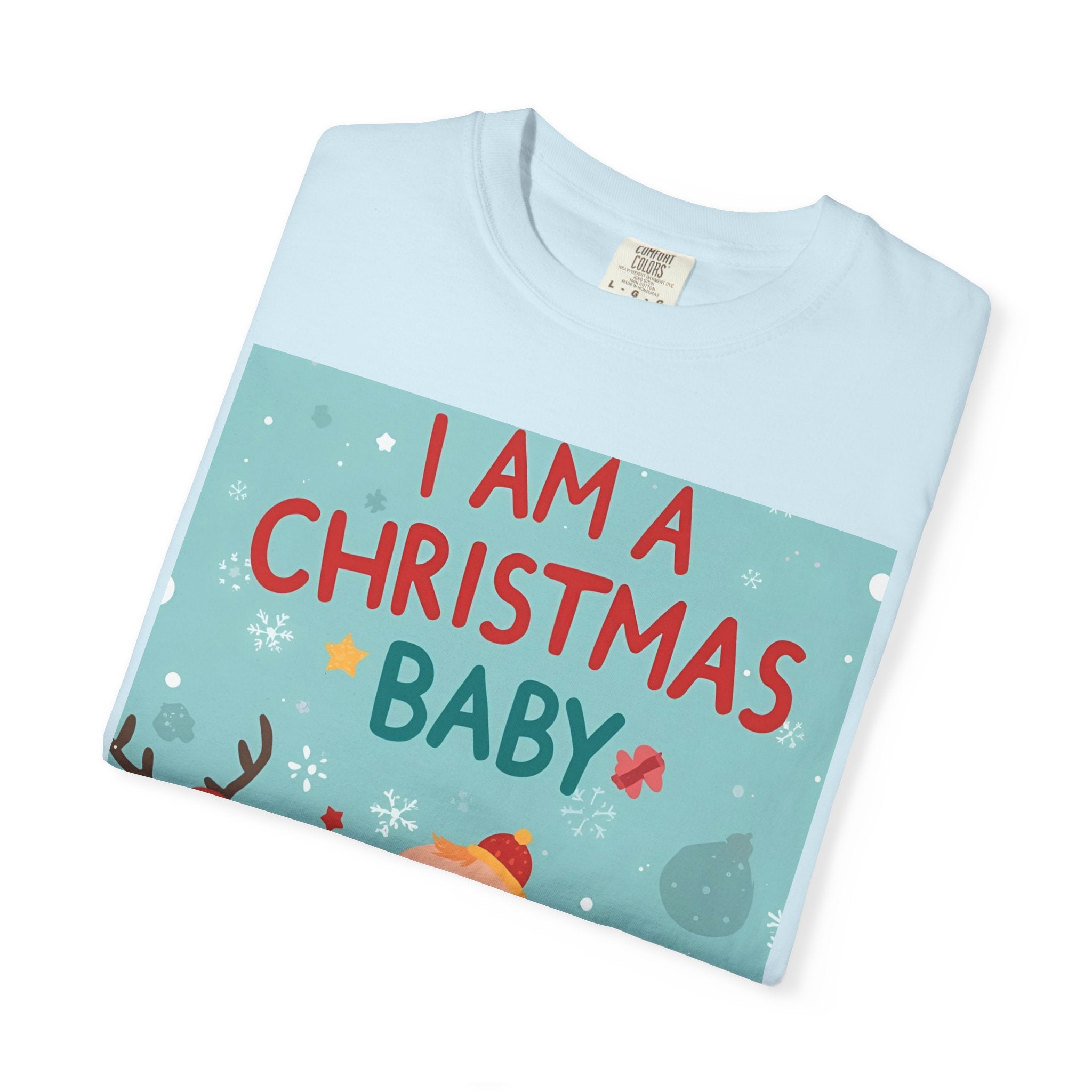 Christmas Baby T-shirt, Cute Christmas Shirt, Holiday Gift, Family Matching Tee, Unisex Kids Christmas Apparel, Baby's First Christmas