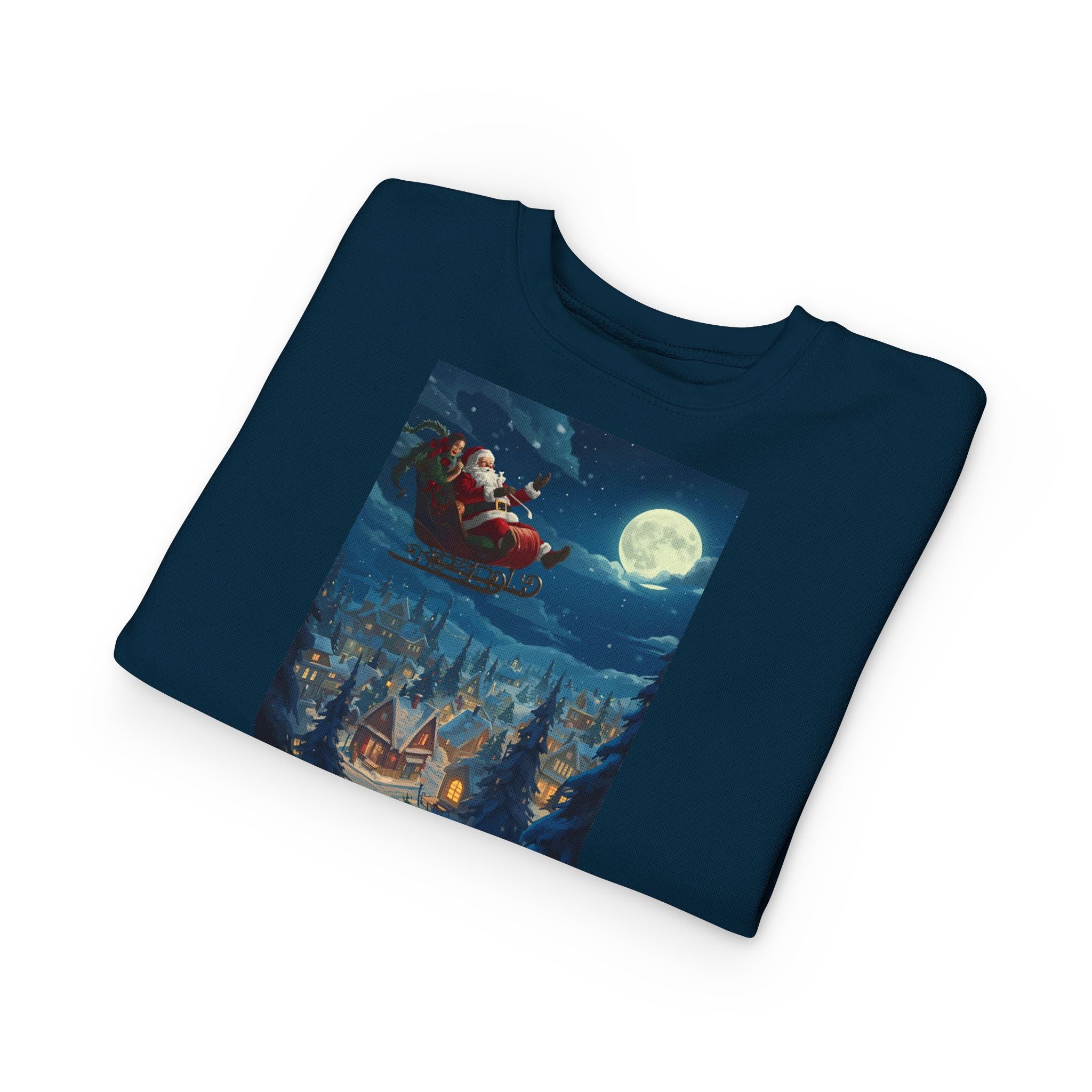 Santa Christmas Toddler Sweatshirt