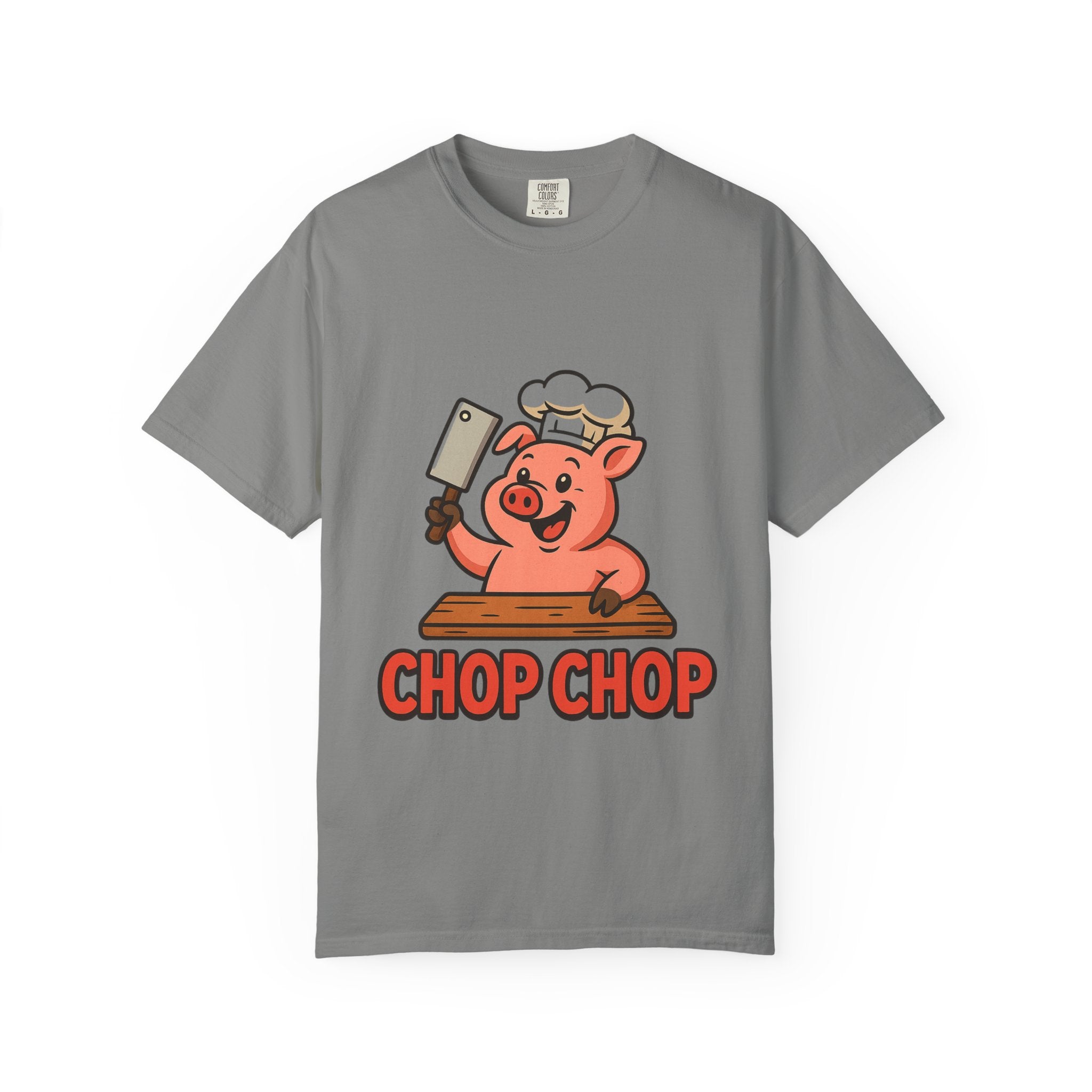 Funny Chef Pig T-shirt, Humorous Cooking Shirt, Gift for Food Lovers, BBQ Master Tee, Fun Kitchen Apparel