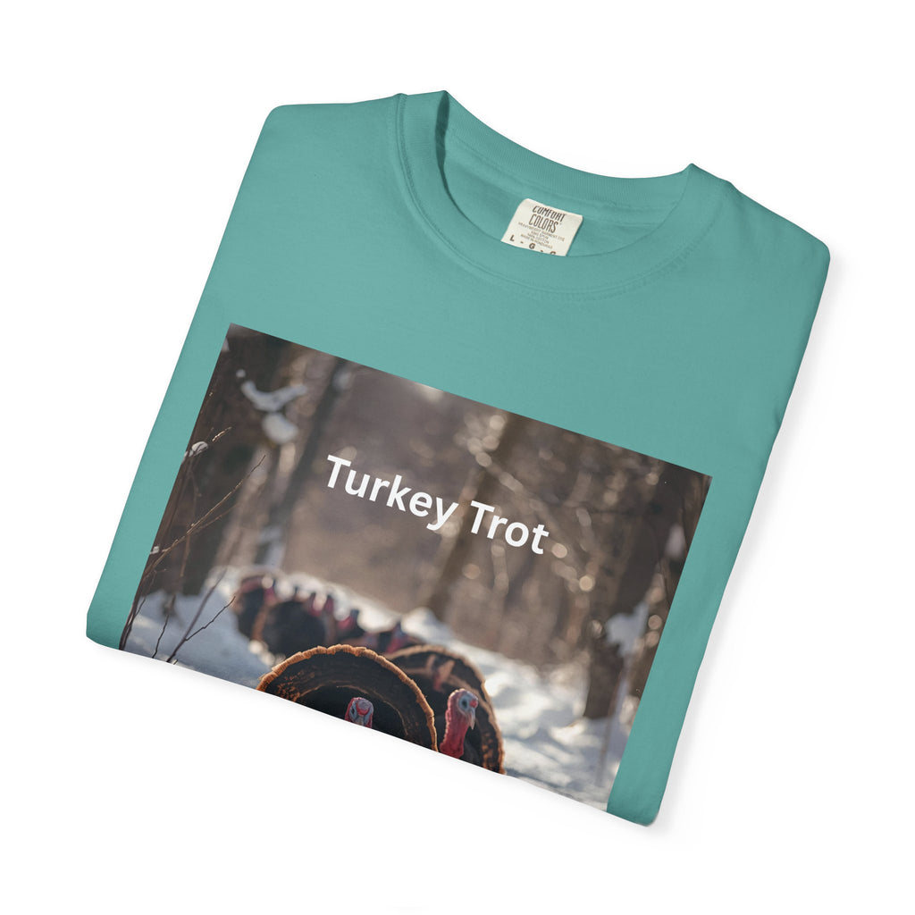 Turkey Trot Unisex T-Shirt, Thanksgiving Shirt, Holiday Apparel, Cozy Fall T-Shirt, Turkey Day Outfit, Casual Wear