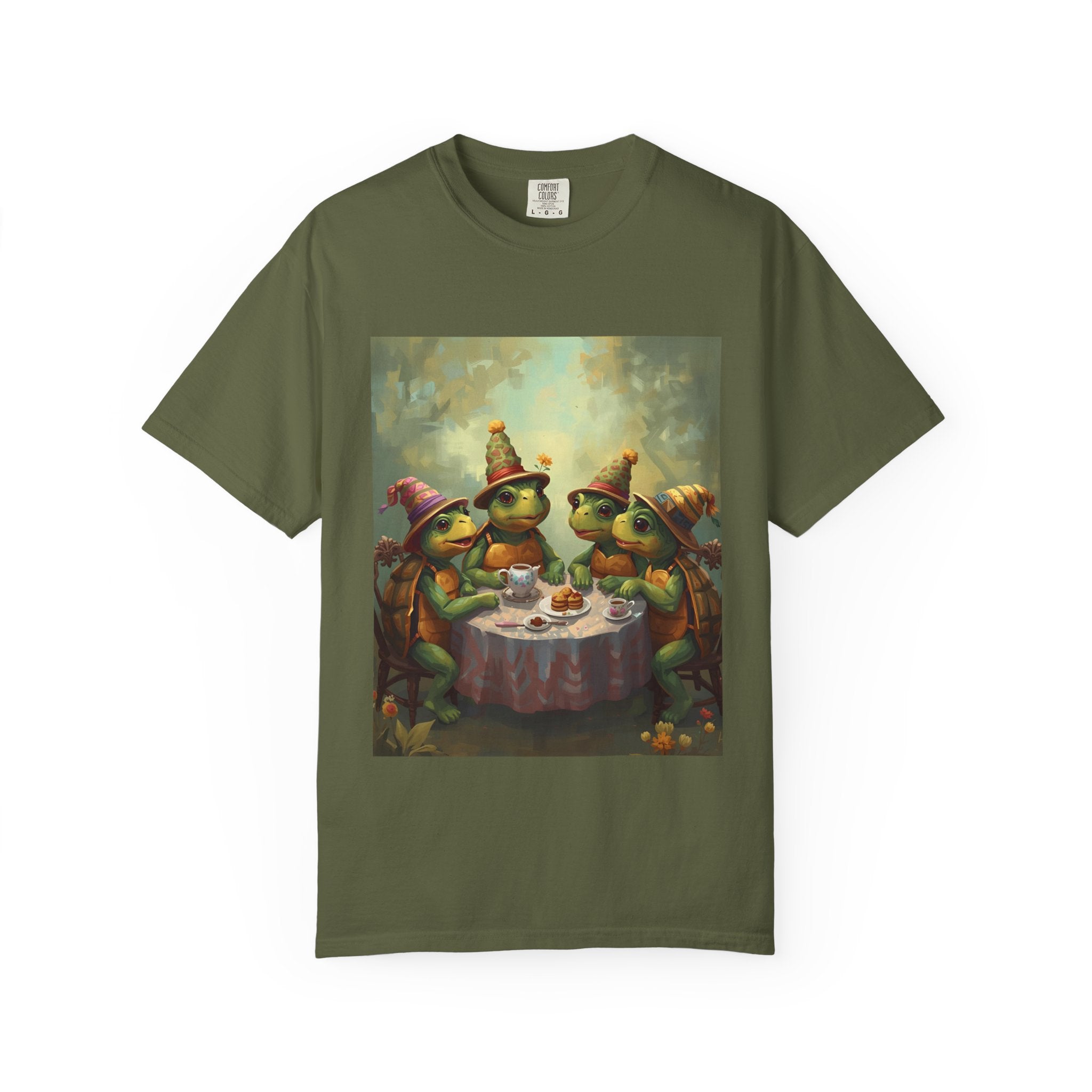 Whimsical Turtle Tea Party Unisex T-shirt | Fun Graphic Tee for Nature Lovers | Great Gift for Birthdays, Anniversaries, Holidays, [...]