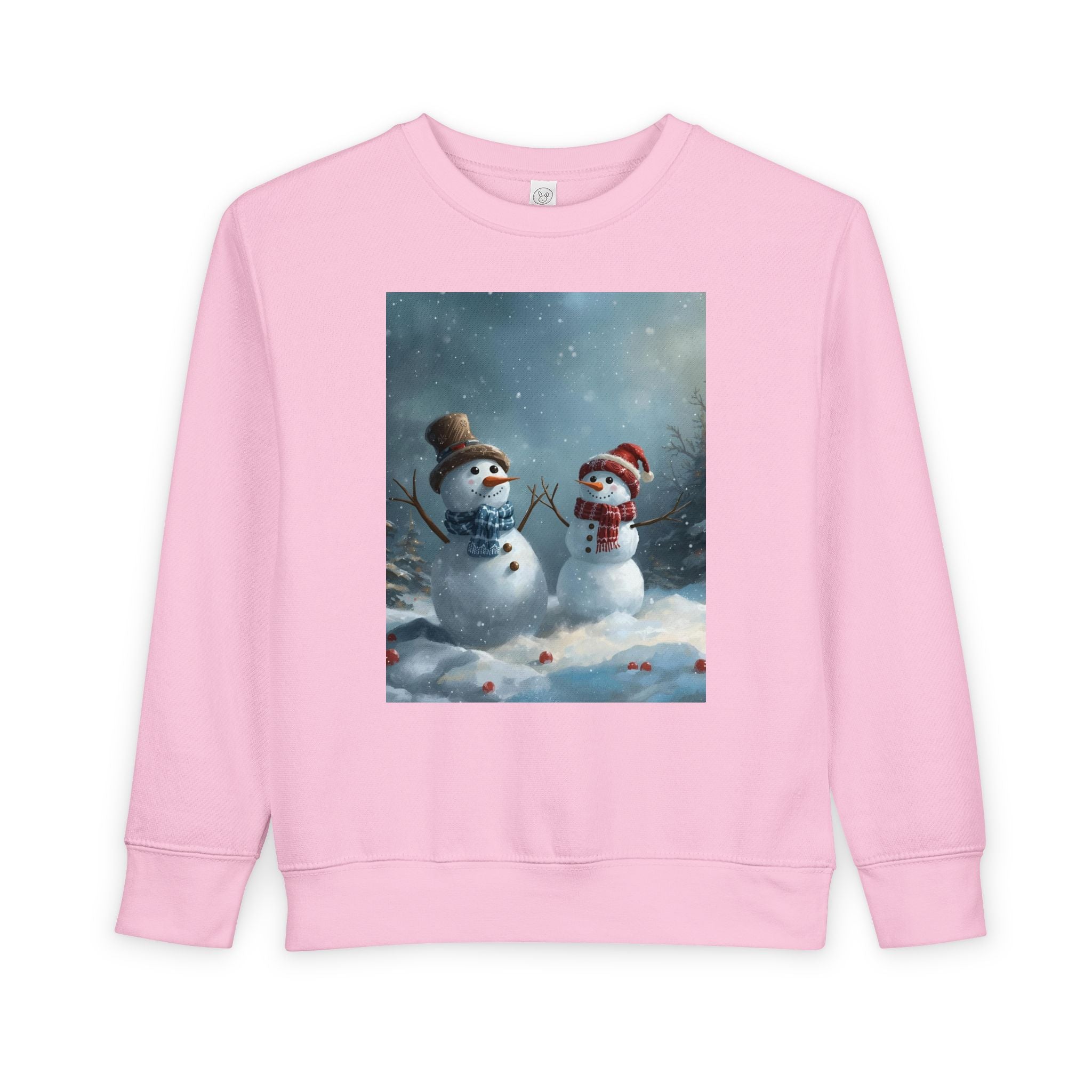 Christmas Snowman Toddler Sweatshirt