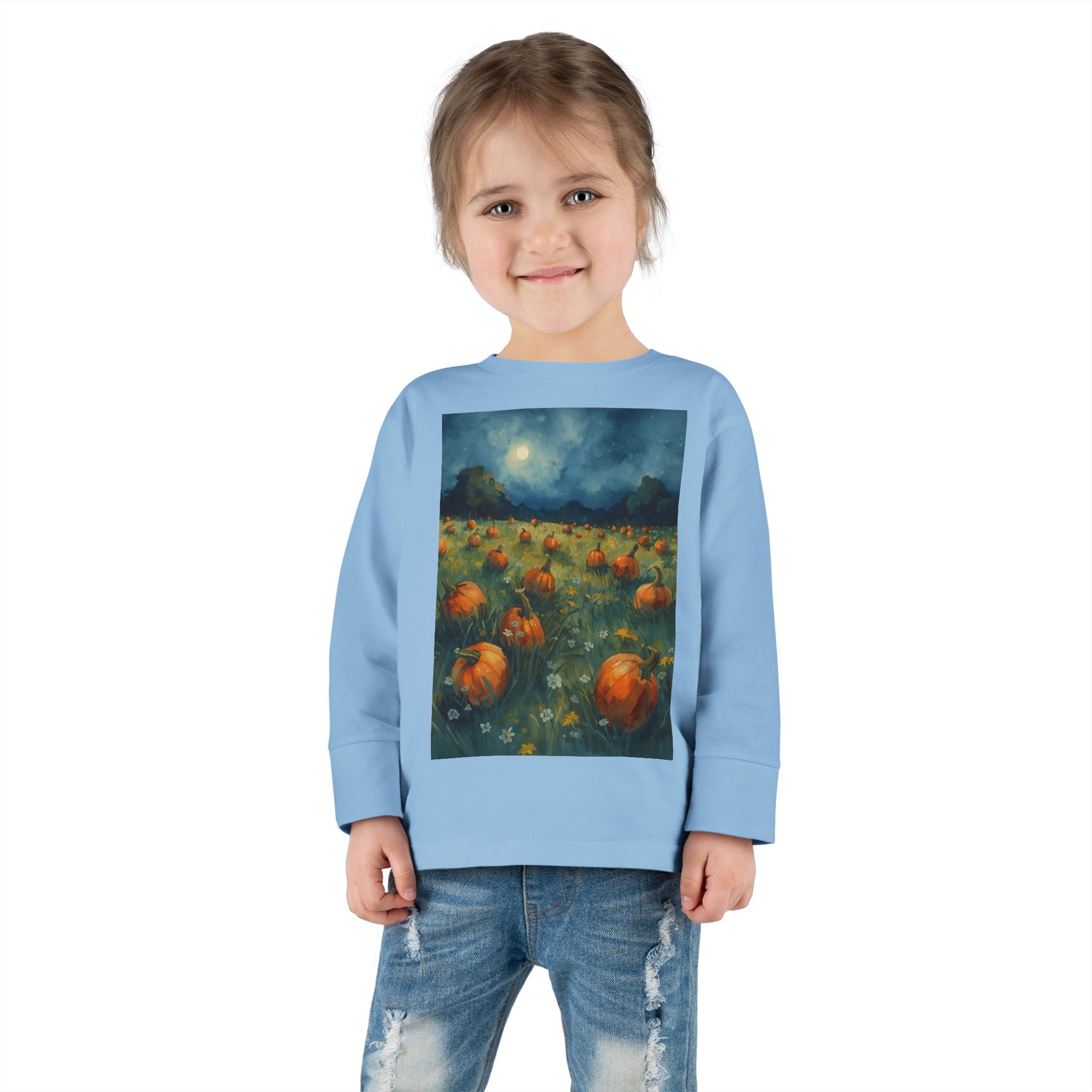 Pumpkin Patch Toddler Long Sleeve Tee, Fall Apparel, Halloween Outfit, Cute Kids Shirt, Autumn Fashion, Thanksgiving Gift