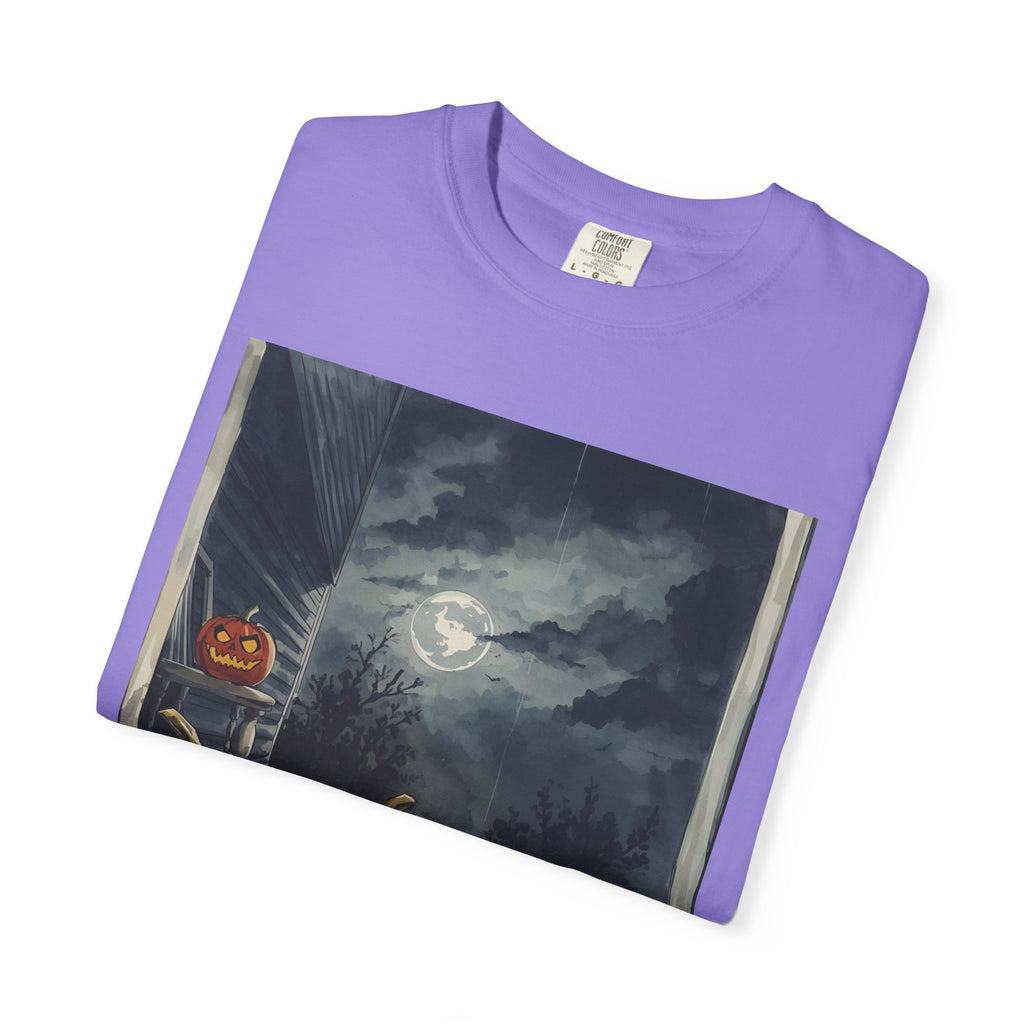 Spooky Pumpkin Night T-Shirt | Halloween Tee, Unisex Shirt, Fall Apparel, Trick or Treat Outfit, Casual Halloween Style