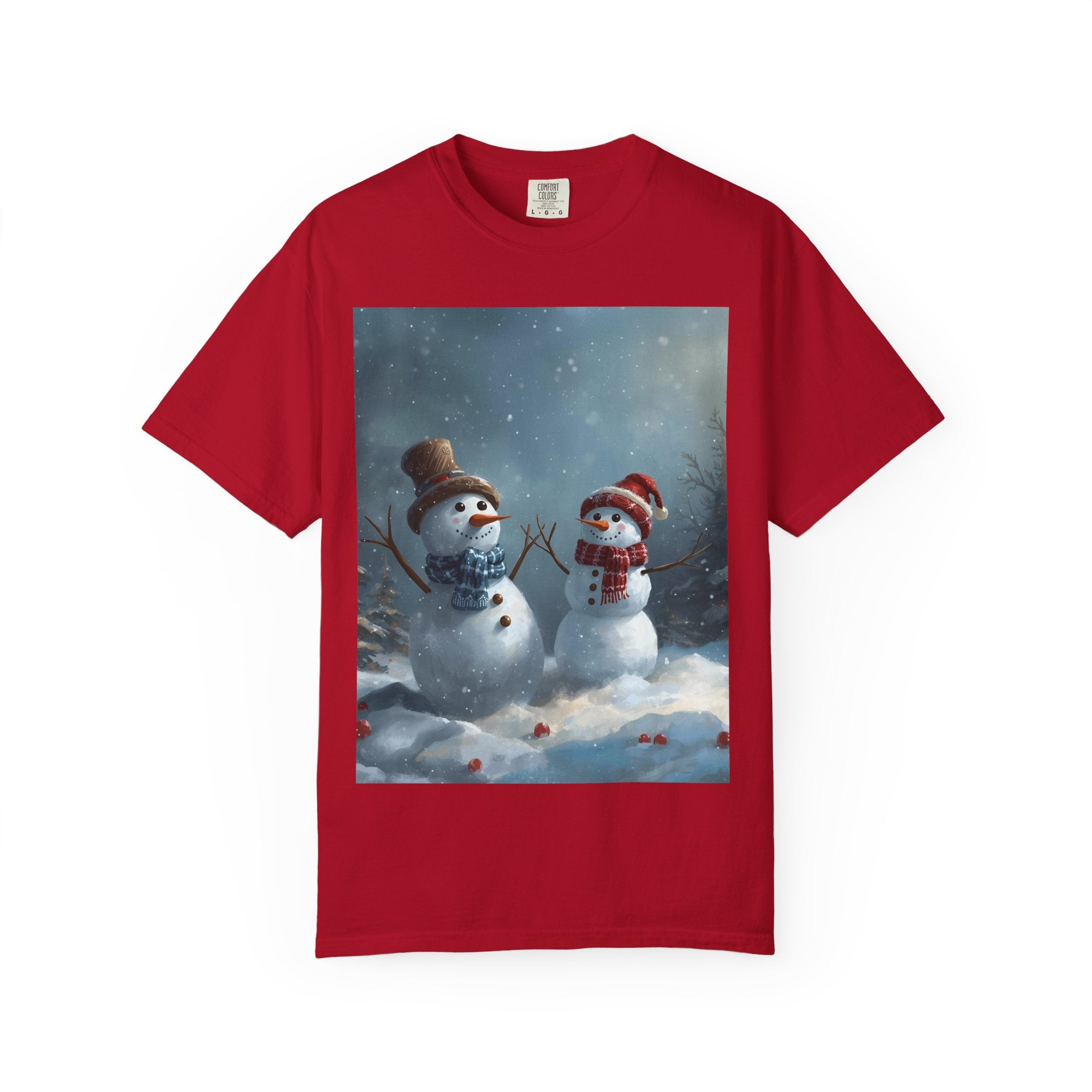 Christmas Winter Wonderland Snowman T-Shirt | Cozy Holiday Tee, Christmas Gift, Unisex Apparel, Seasonal Fashion, Winter Vibes