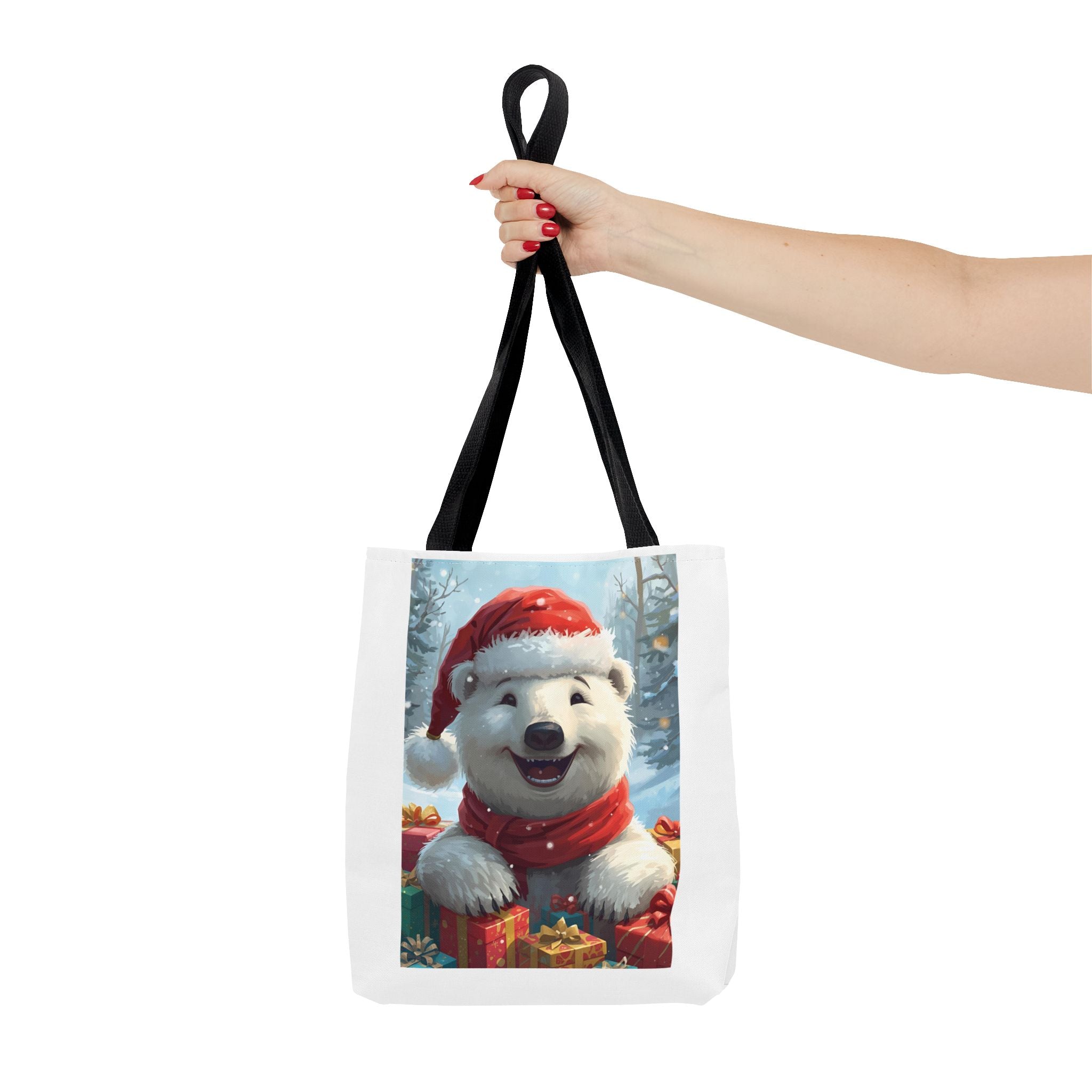 Christmas Bear Tote Bag (AOP)