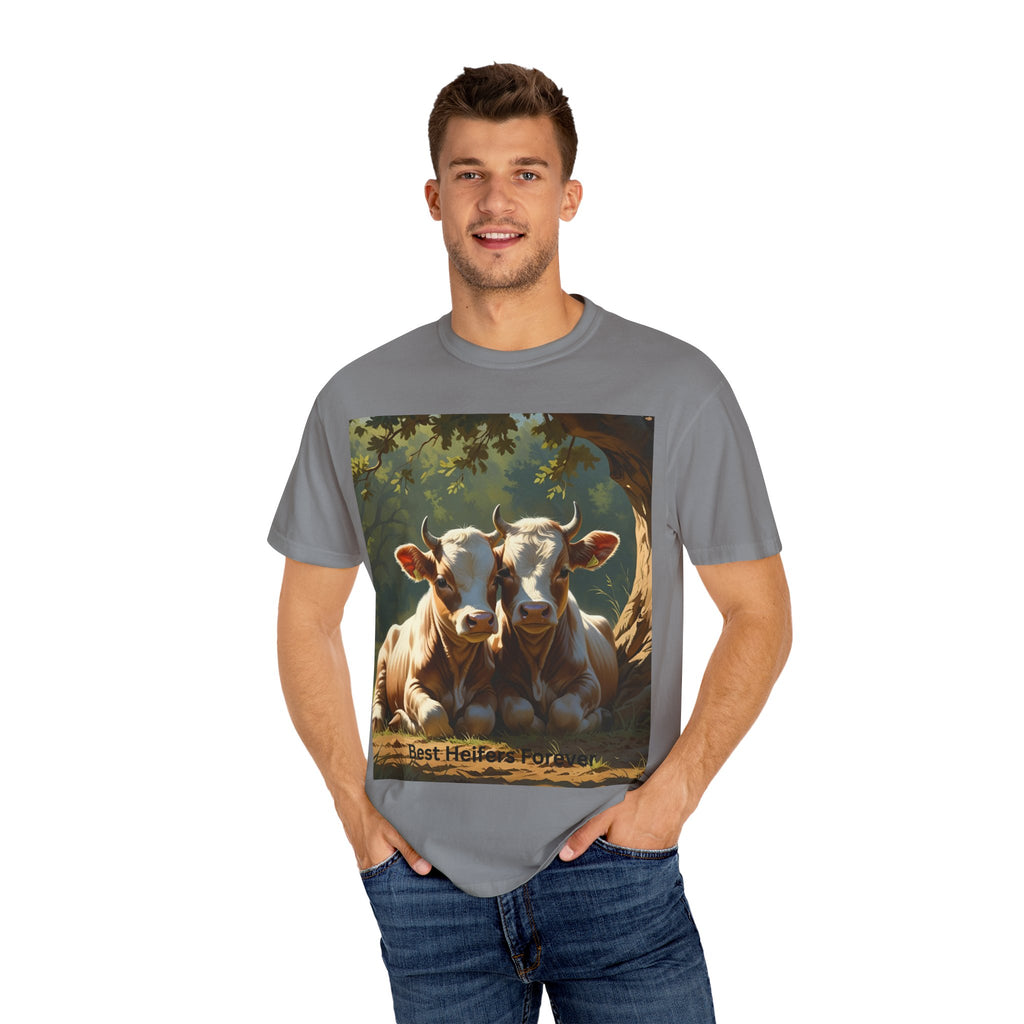 Best Heifers Forever T-shirt, Cute Cow Shirt, Animal Lover Gift, Farm T-shirt, Gift for Her, Unisex Casual Wear