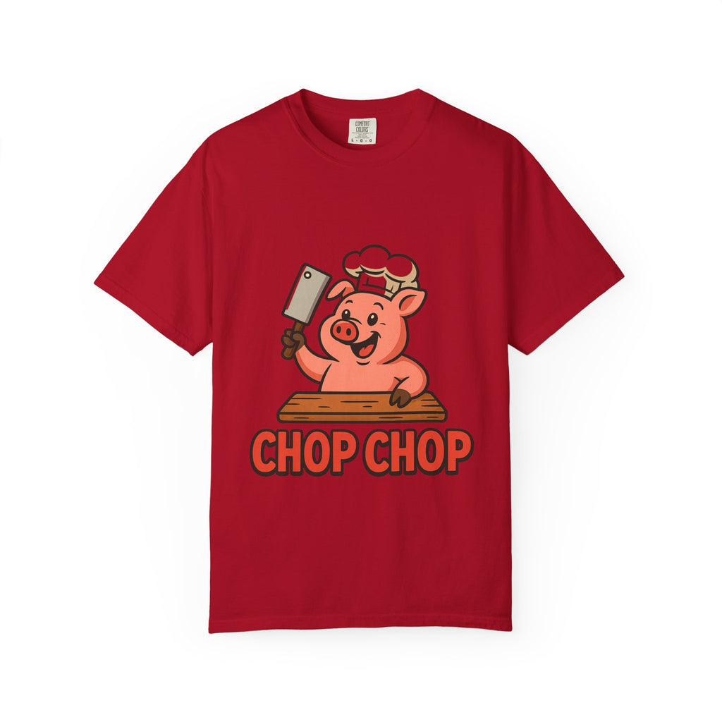 Funny Chef Pig T-shirt, Humorous Cooking Shirt, Gift for Food Lovers, BBQ Master Tee, Fun Kitchen Apparel