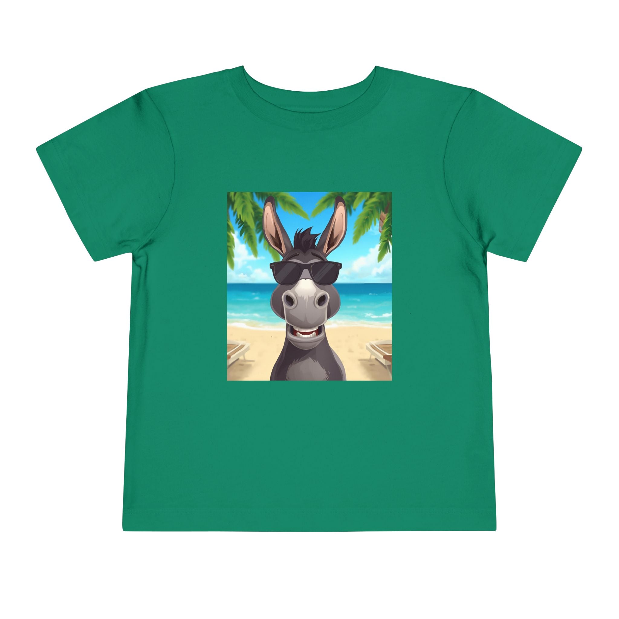 Donkey Beach Vibe Toddler Short Sleeve Tee