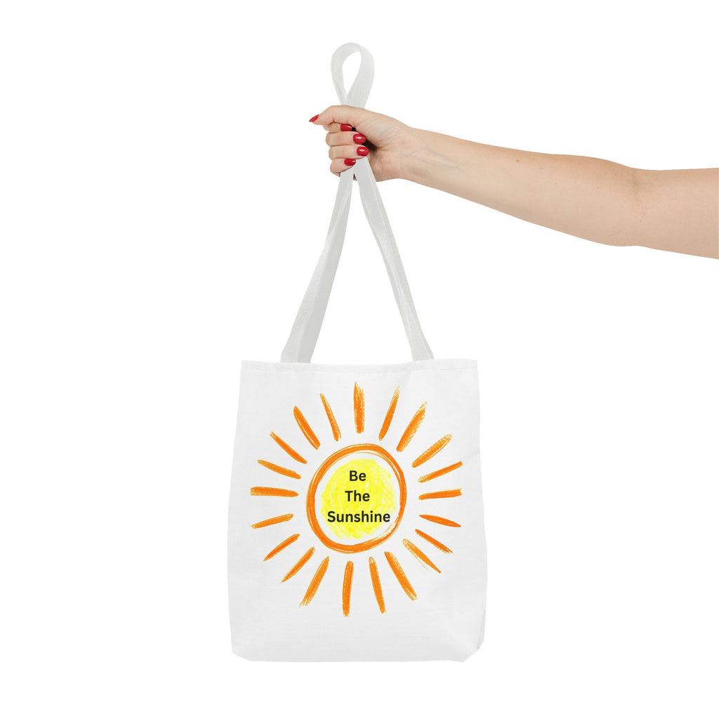 Be the Sunshine Tote Bag | Bright Motivational Bag, Eco-Friendly Shopping Tote, Summer Gift, Inspirational Beach Bag, Unique Accessories
