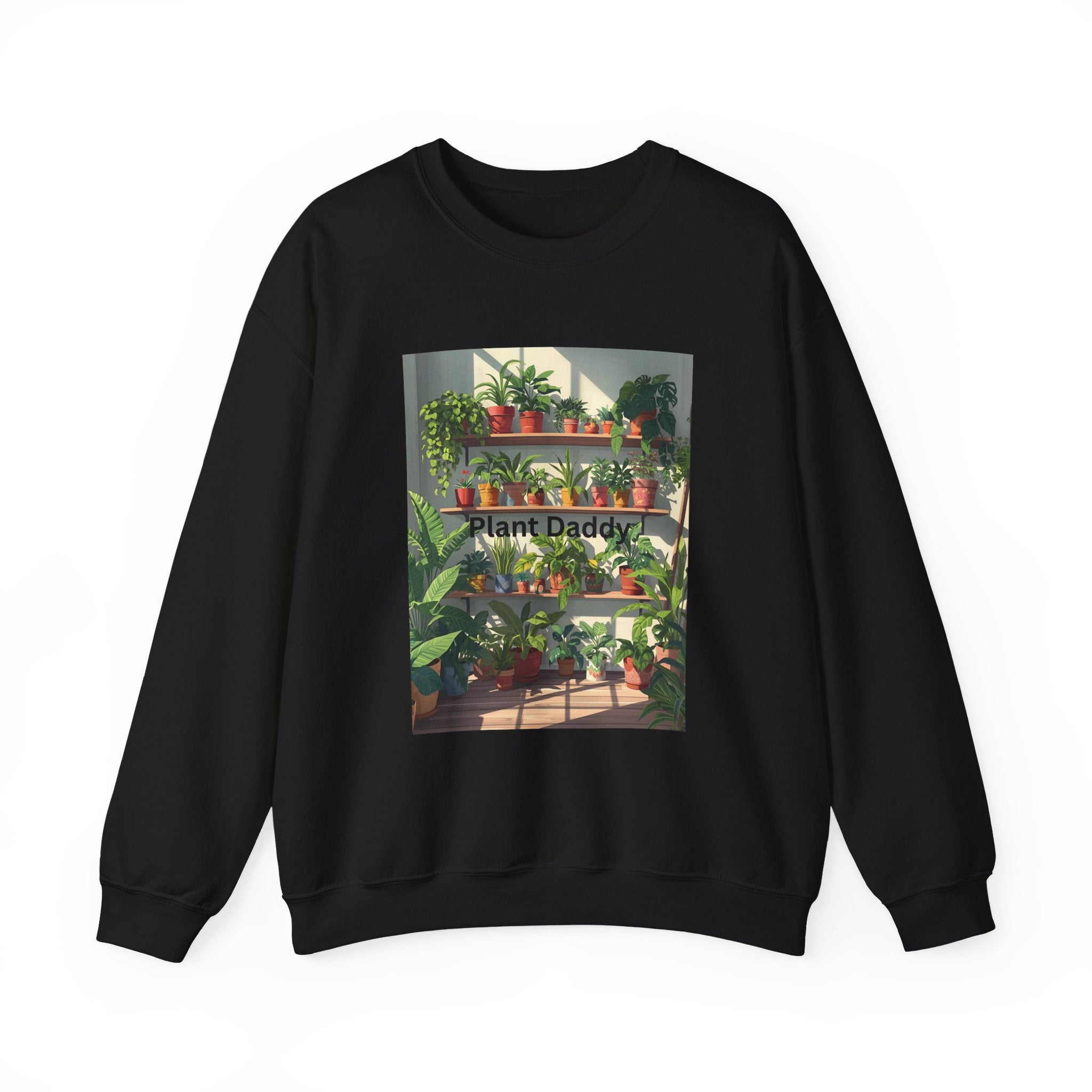 Plant Daddy Sweatshirt, Unisex Gardening Crewneck, Perfect Gift for Plant Lovers, Cozy Indoor Wear, Houseplant Enthusiast Apparel