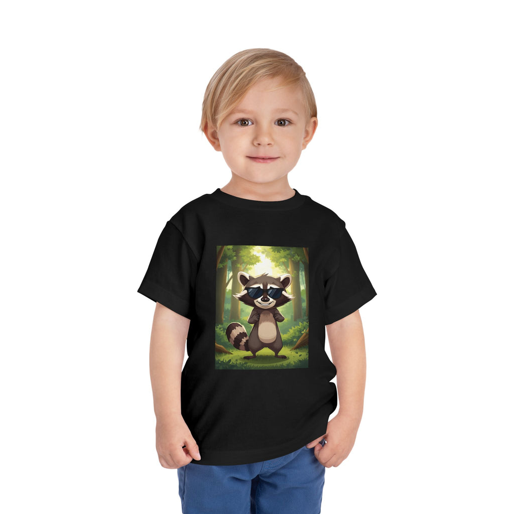 Raccoon Toddler Short Sleeve Tee