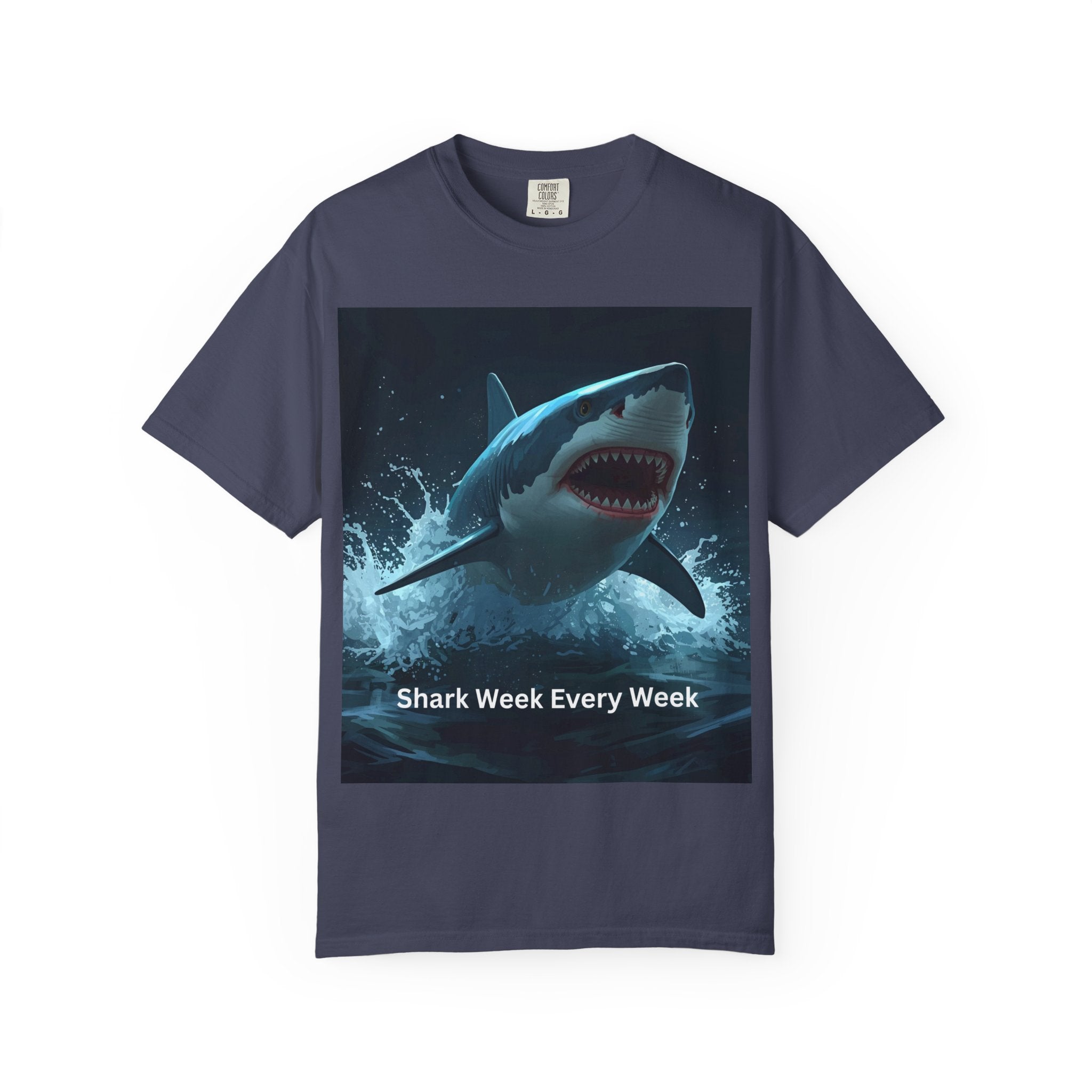 Shark Week Unisex T-Shirt | Fun Ocean Lover Tee, Summer Beachwear, Gift for Shark Fans, Party Outfit, Ocean Conservation Awareness