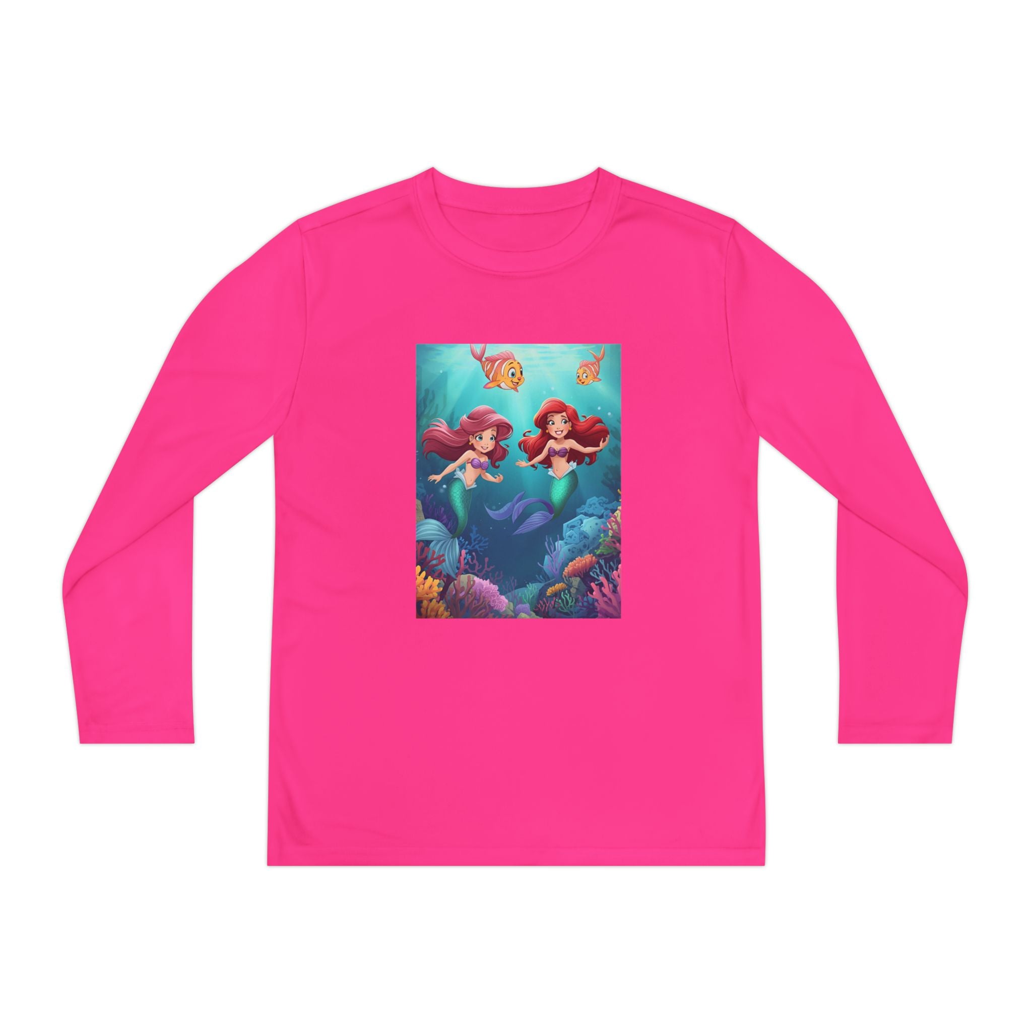 Mermaid Youth Long Sleeve Competitor Tee