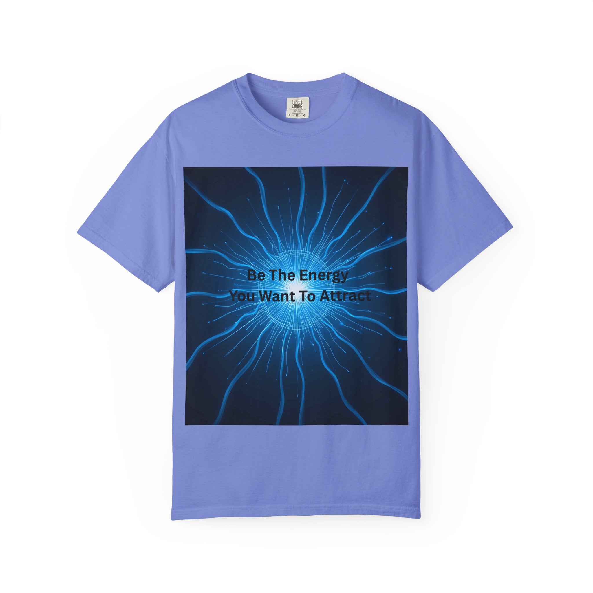Energy Attraction T-Shirt, Inspirational Tee, Law of Attraction Shirt, Motivational Gift for Mindfulness, Spiritual Fashion