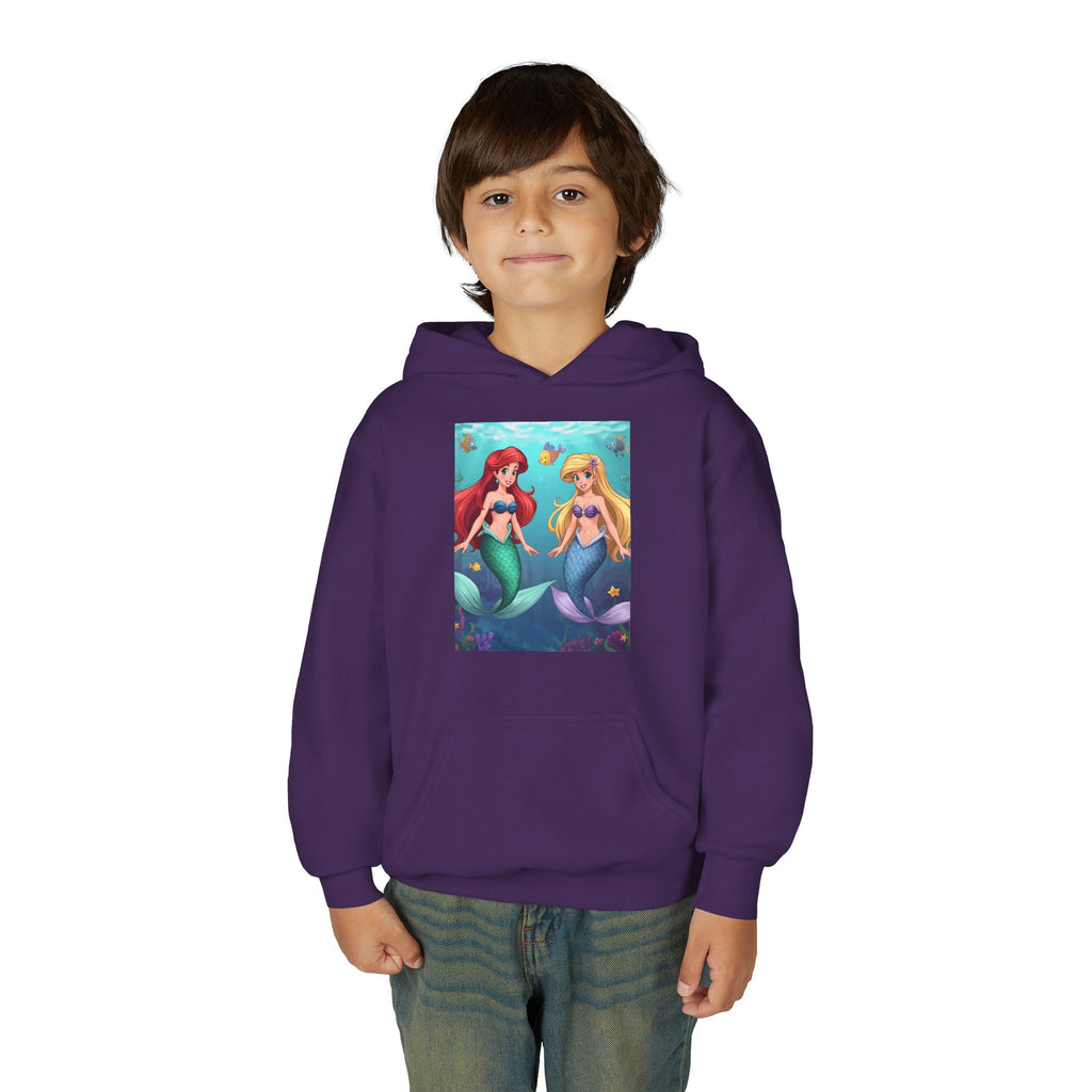 Mermaid Youth Heavy Blend Hooded Sweatshirt