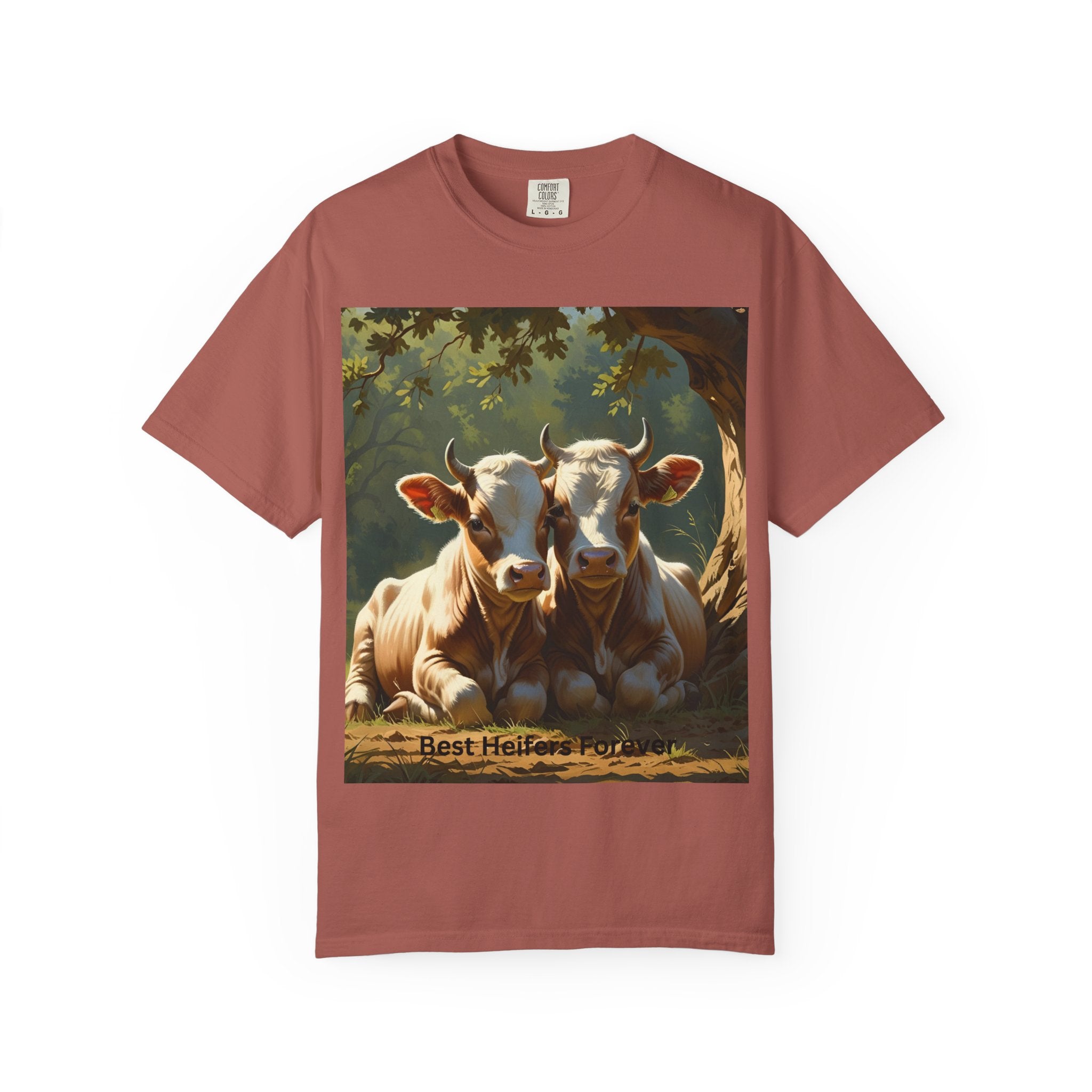 Best Heifers Forever T-shirt, Cute Cow Shirt, Animal Lover Gift, Farm T-shirt, Gift for Her, Unisex Casual Wear