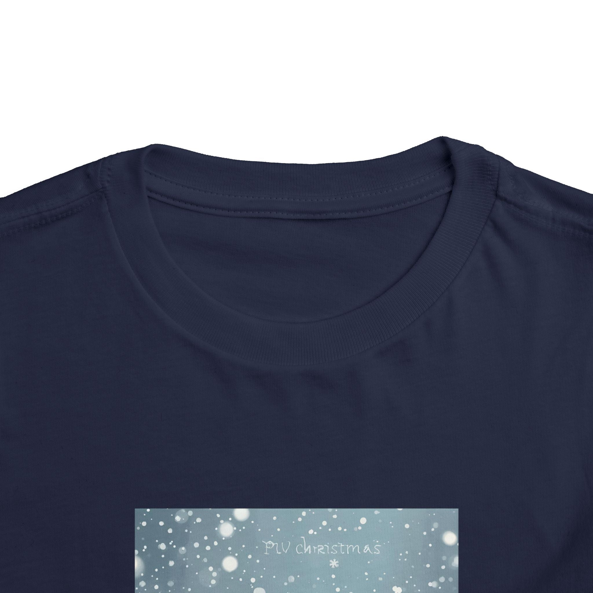 Cute Christmas Dogs Toddler Short Sleeve Tee