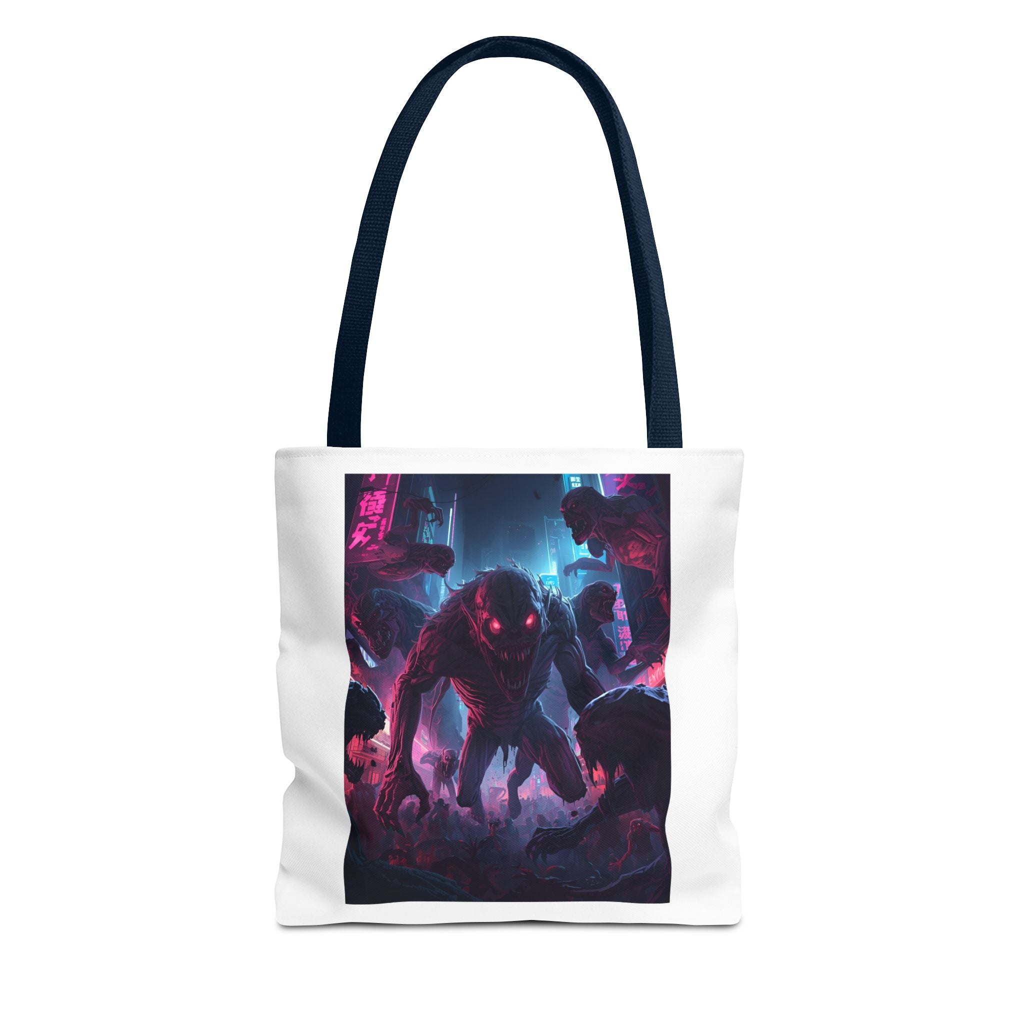 Spooky Creature Tote Bag (AOP)