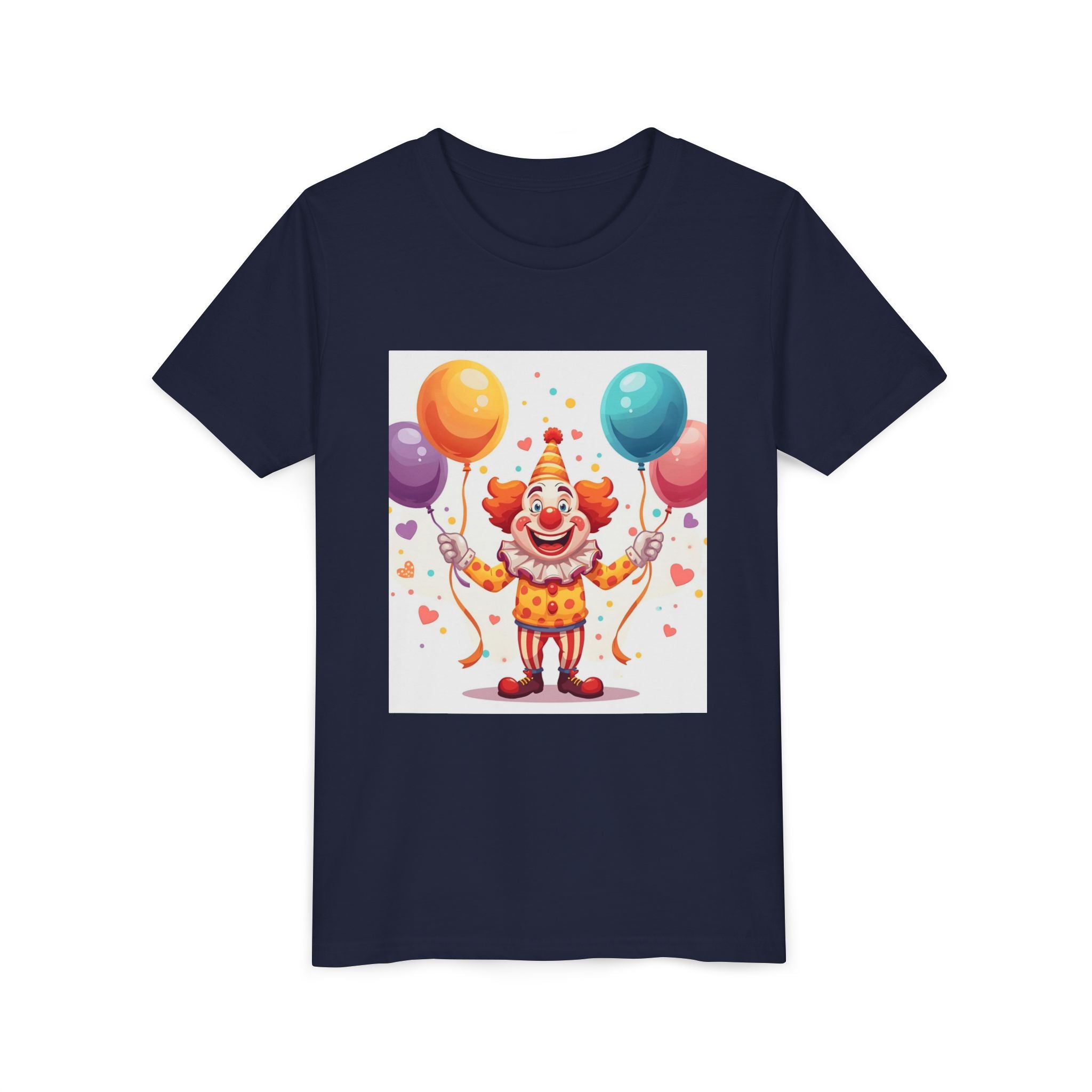 Funny Clown Youth Short Sleeve Tee