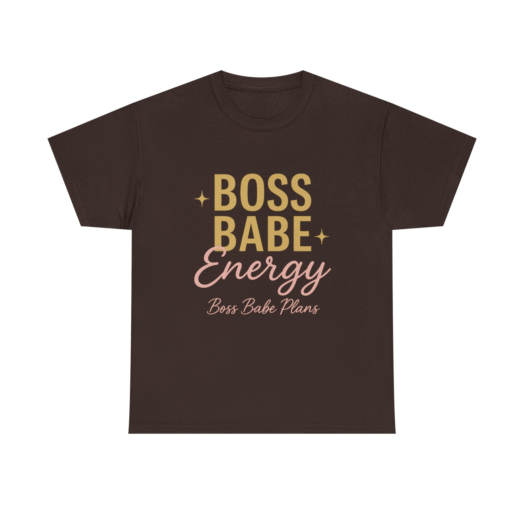 Boss Babe Plans Energy Unisex Cotton Tee