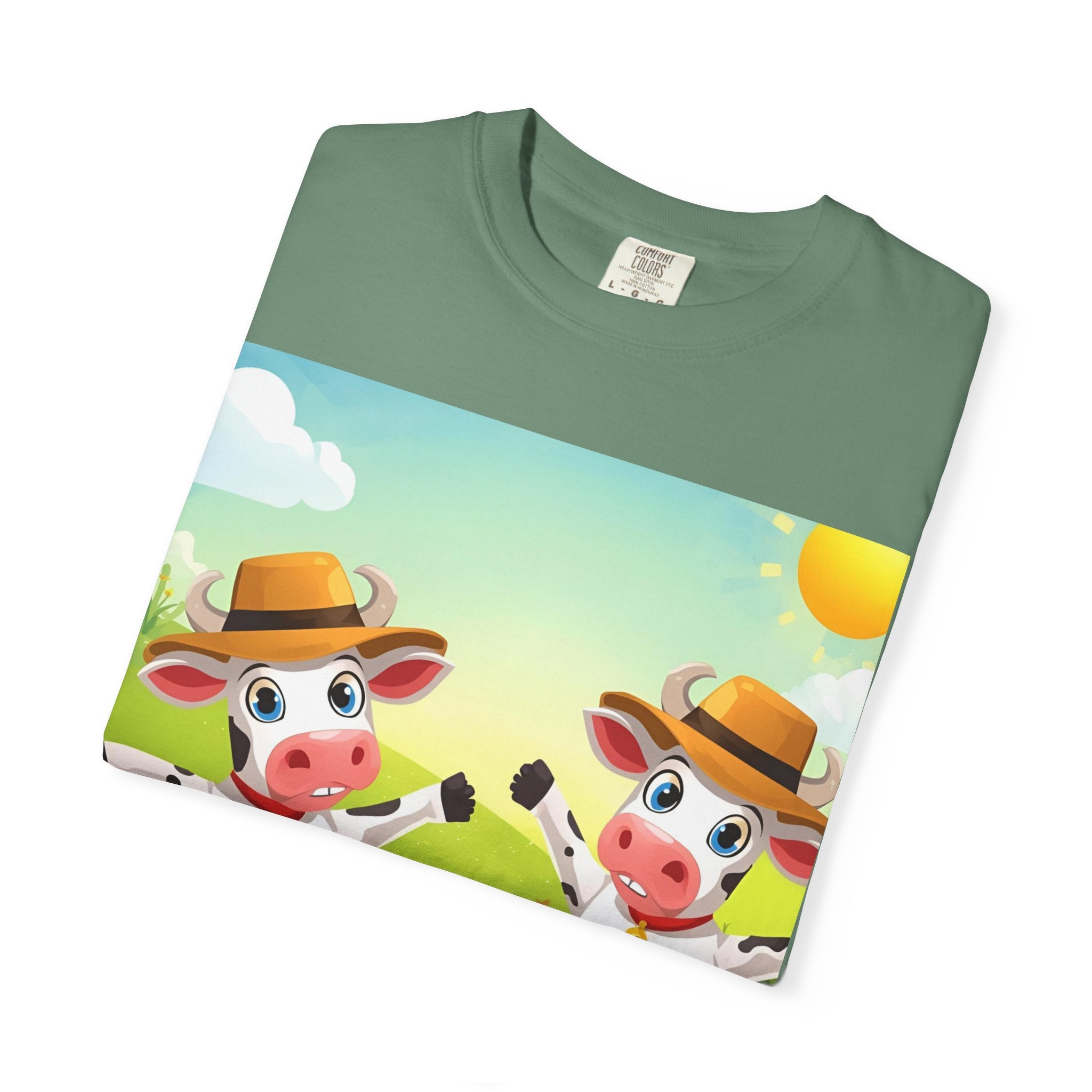 Cute Cow Fun Farm Playful Cow Graphic T-Shirt, Fun Tee for Kids, Animal Lovers, Farm Life, Casual Wear, Summer Vibes, Birthday Gift