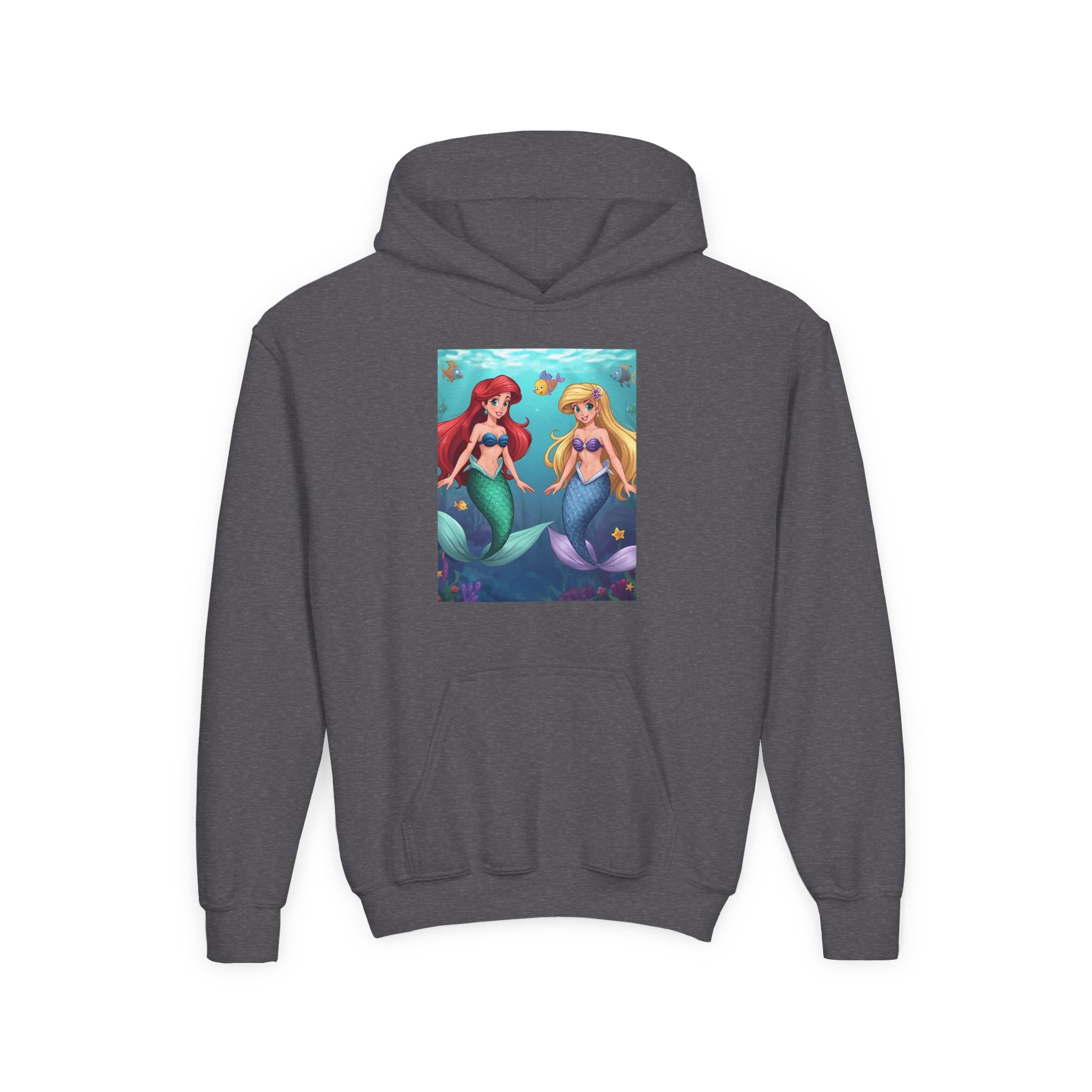 Mermaid Youth Heavy Blend Hooded Sweatshirt
