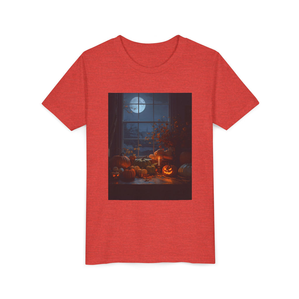 Halloween Pumpkin Youth Short Sleeve Tee