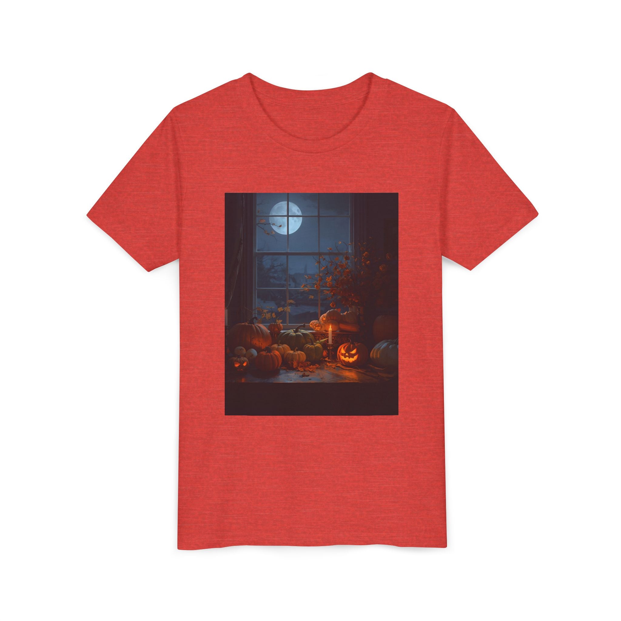 Halloween Pumpkin Youth Short Sleeve Tee