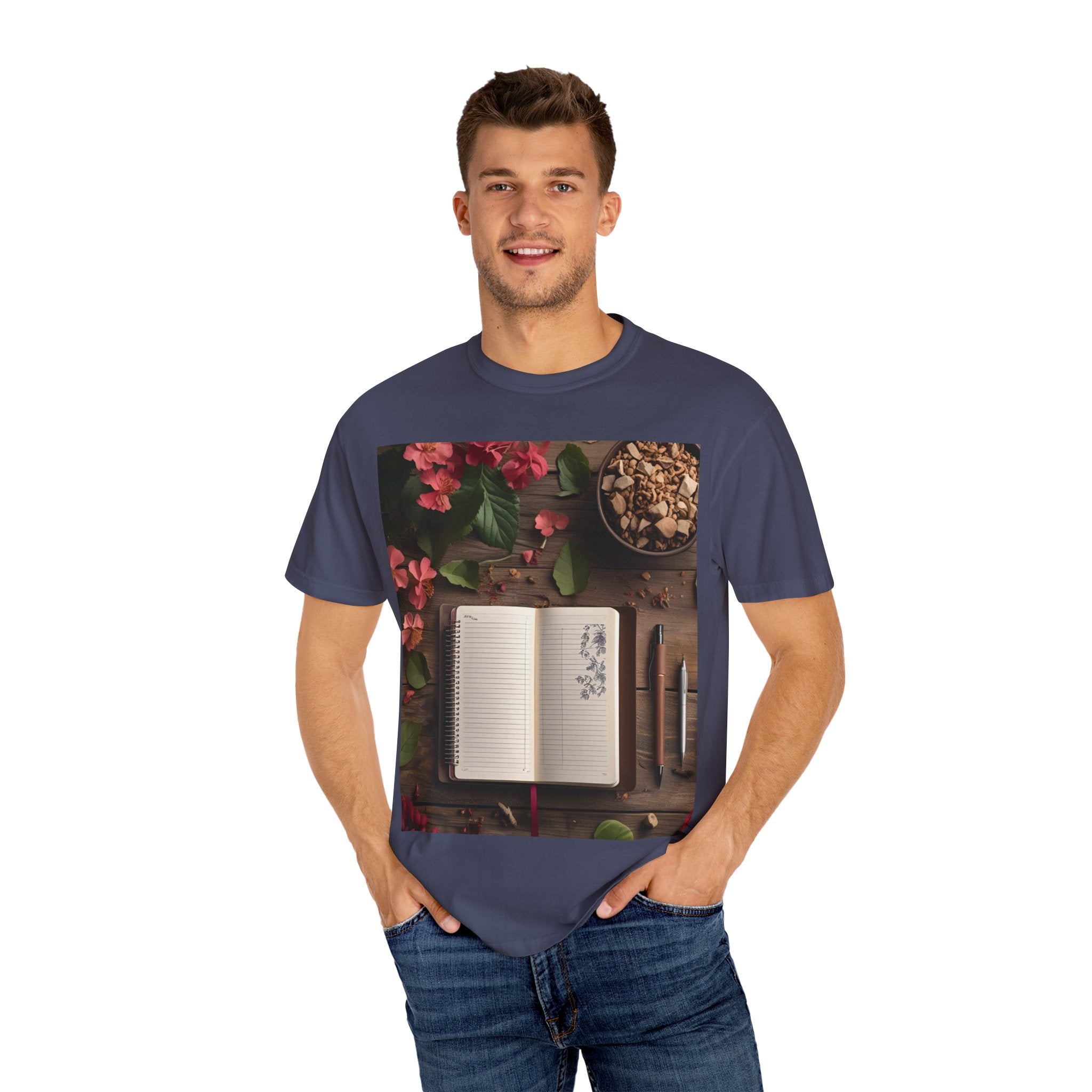 Chic Garden T-Shirt for Nature Lovers, Casual Wear, Eco-Friendly Apparel, Gift for Friends, Stylish Summer Shirt
