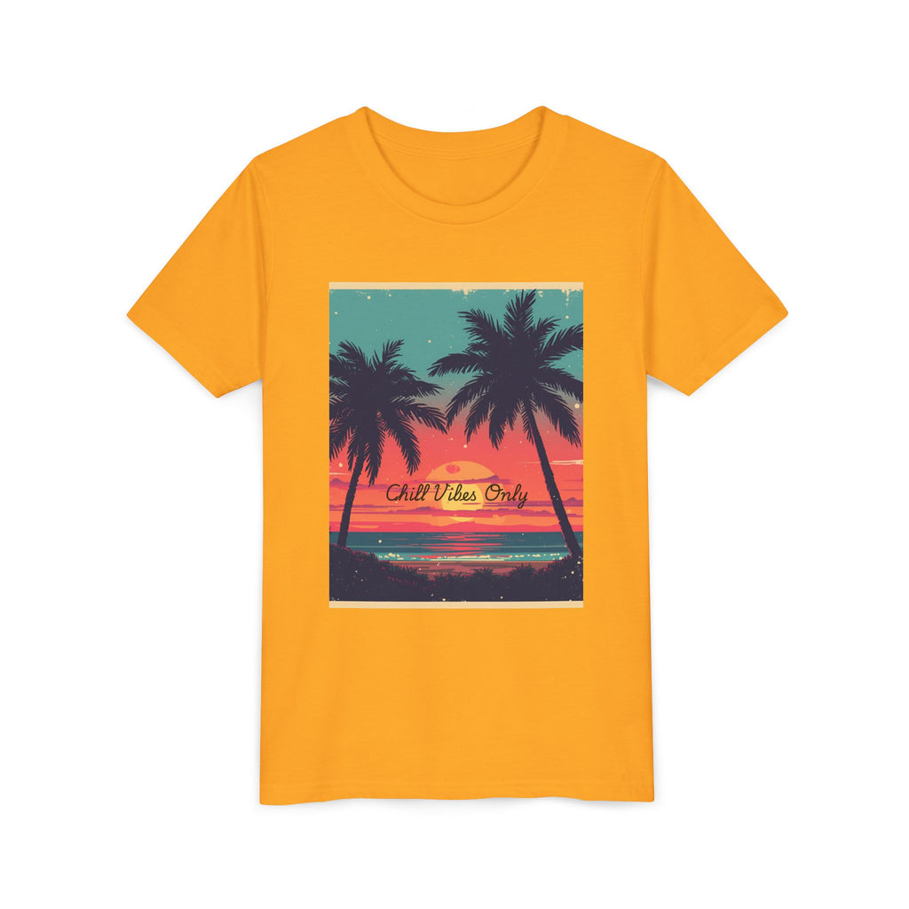 Tropical Sunset Youth Short Sleeve Tee