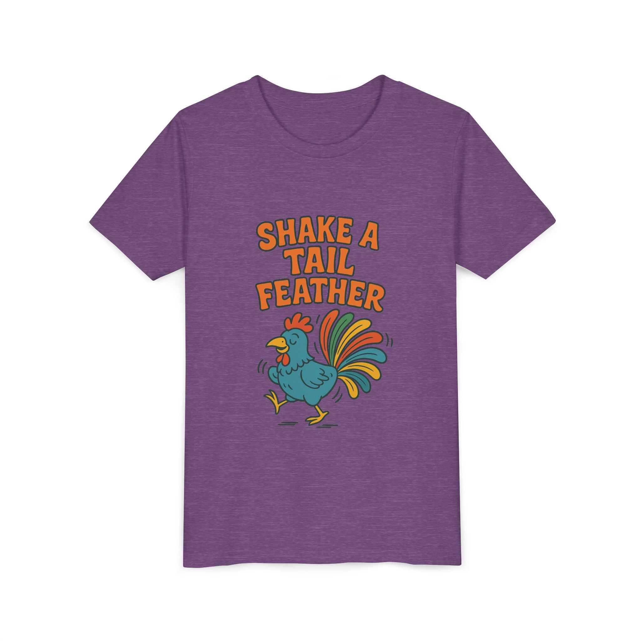 Shake A Tail Feather Youth Short Sleeve Tee