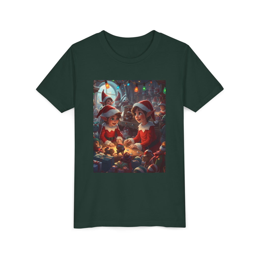 Christmas Elf Youth Short Sleeve Tee