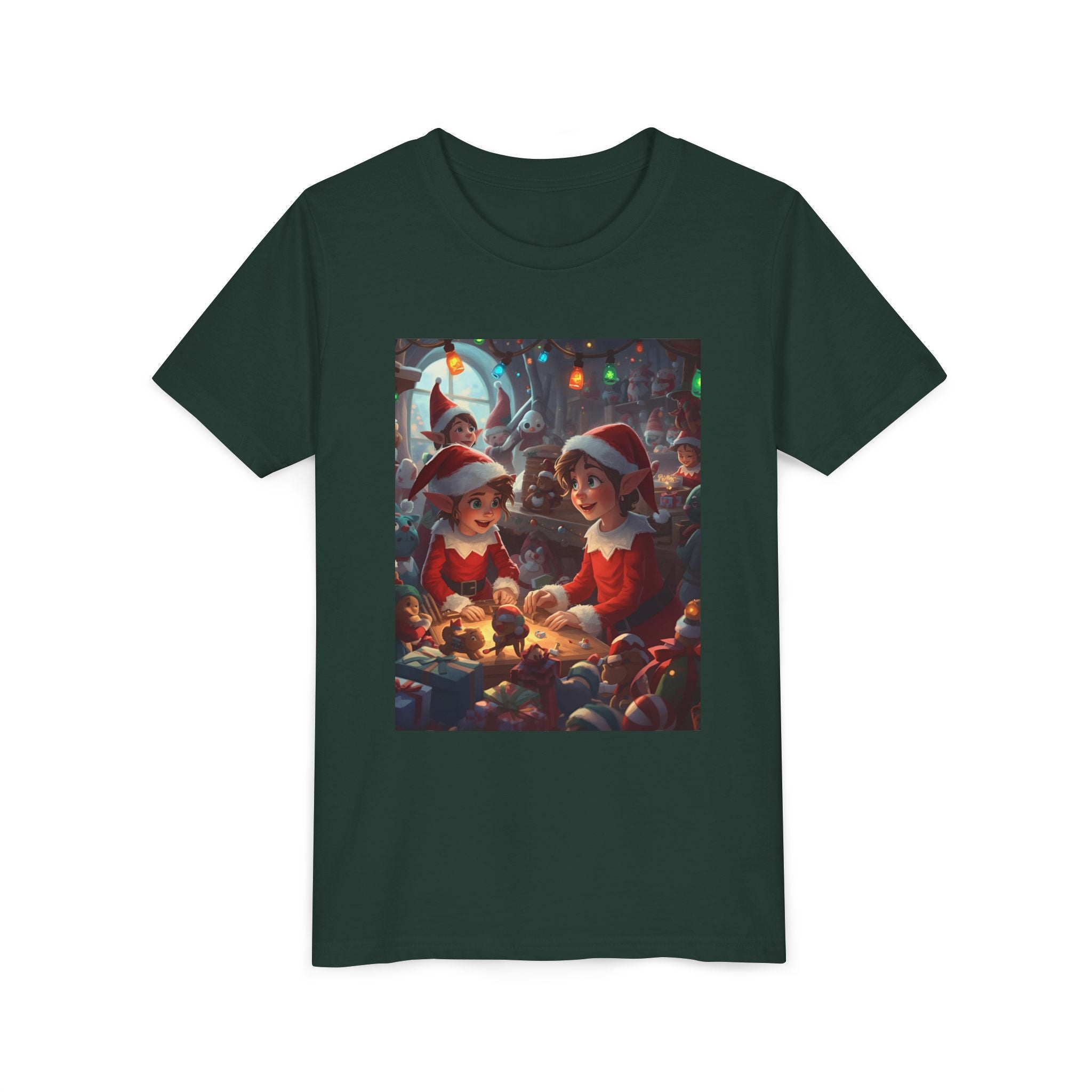 Christmas Elf Youth Short Sleeve Tee