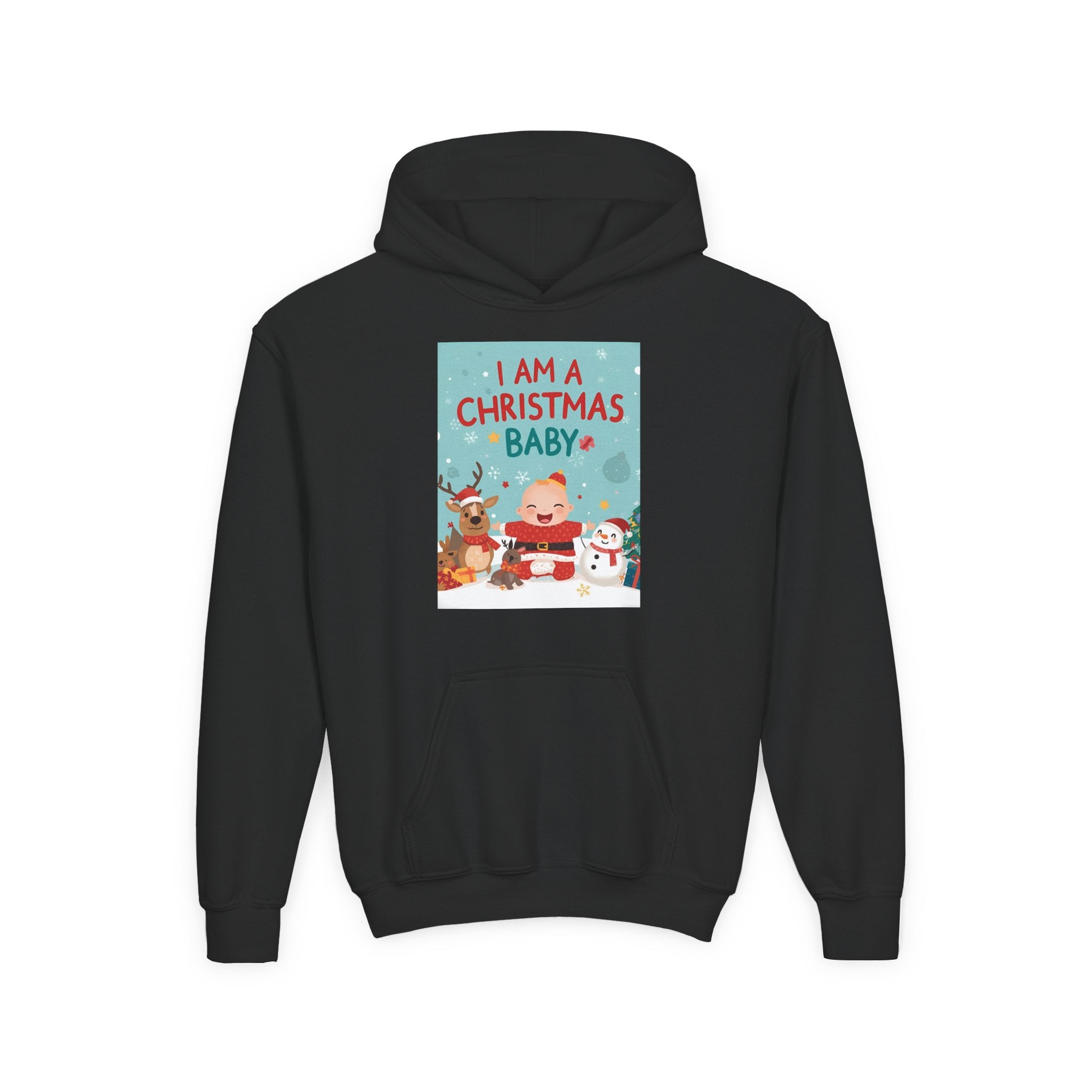 Christmas Youth Heavy Blend Hooded Sweatshirt