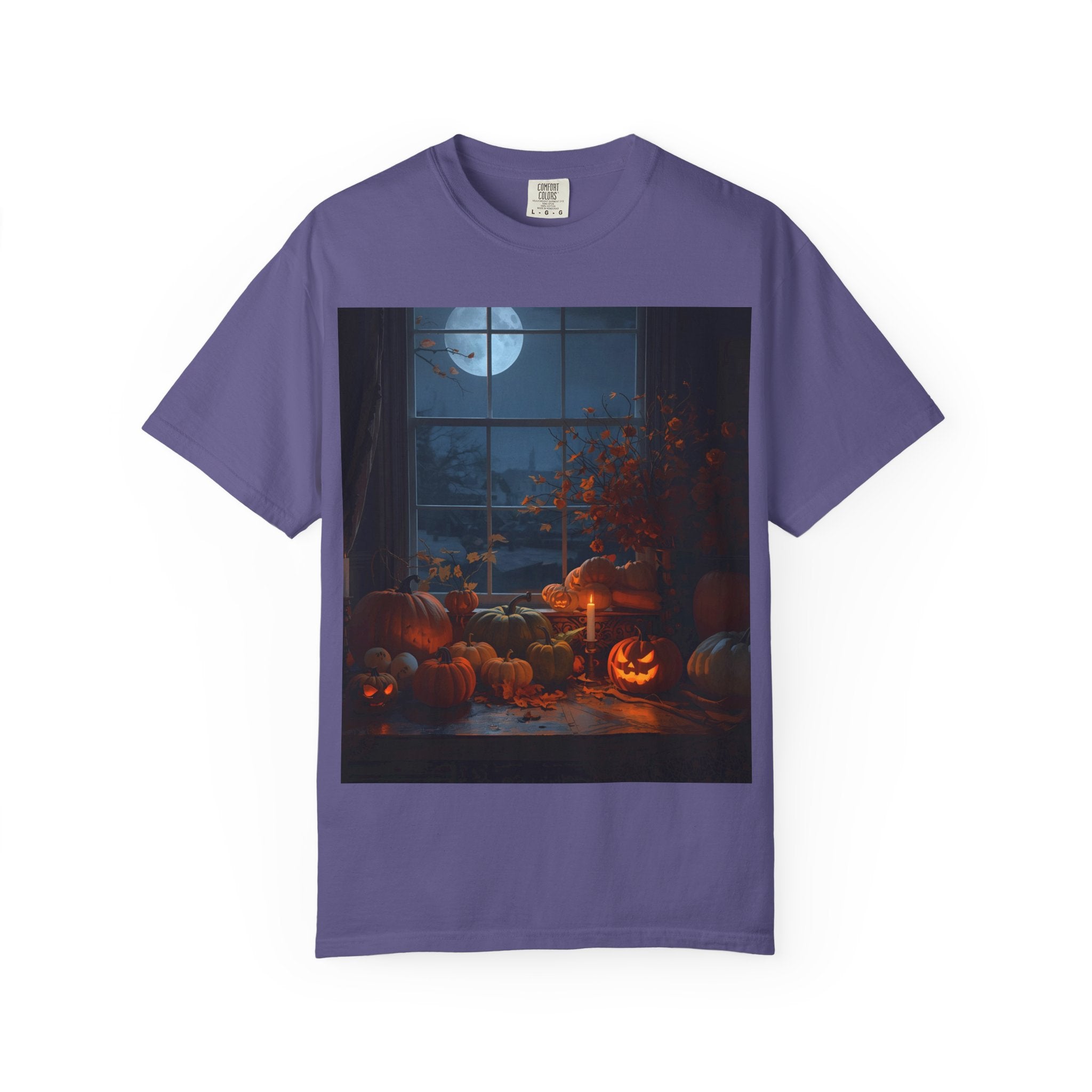 Cozy Halloween Tee, Fall Graphic Shirt, Pumpkin Patch T-Shirt, Spooky Season Apparel, Unisex Autumn Top